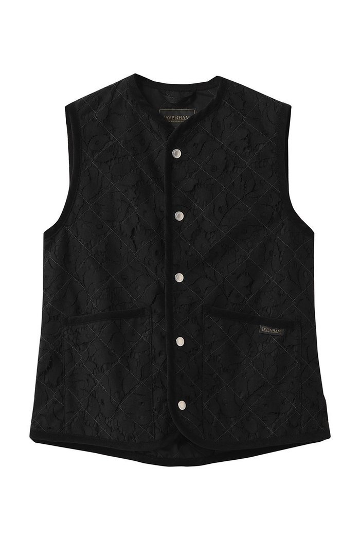 【ラベンハム/lavenham】のBLACK EDITION LACE COCOON THORNHAM インテリア・キッズ・メンズ・レディースファッション・服の通販 founy(ファニー) https://founy.com/ ファッション Fashion レディースファッション Fashion for Women アウター Coat / Outerwear Collection レディースジャケット・軽アウター Jackets ブルゾンジャケット・スポーティアウター Blouson Jackets エレガント 上品 Elegant キルティング Quilted, Quilting ジャケット Jacket, Outerwear ブルゾン Blouson, Bomber Jacket ミックス Mix, Mixed Style レース Lace, Lace Fabric 夏 Summer 春 Spring S/S・春夏 SS, Spring/Summer, Warm Season |ID: prp329100004932608 ipo3291000000037022614