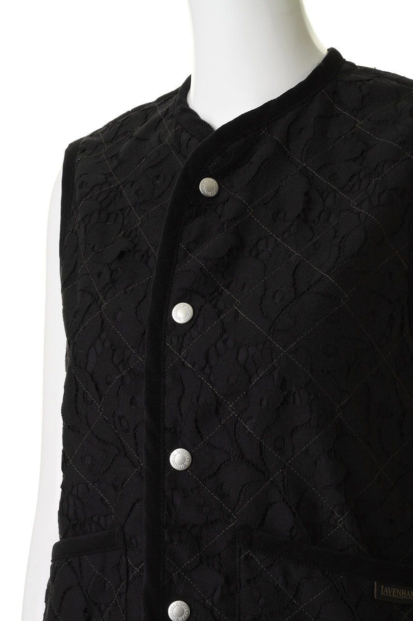 【ラベンハム/lavenham】のBLACK EDITION LACE COCOON THORNHAM 人気、トレンドファッション・服の通販 founy(ファニー) 　ファッション　Fashion　レディースファッション　Fashion for Women　アウター　Coat / Outerwear Collection　レディースジャケット・軽アウター　Jackets　ブルゾンジャケット・スポーティアウター　Blouson Jackets　エレガント 上品　Elegant　キルティング　Quilted, Quilting　ジャケット　Jacket, Outerwear　ブルゾン　Blouson, Bomber Jacket　ミックス　Mix, Mixed Style　レース　Lace, Lace Fabric　夏　Summer　春　Spring　S/S・春夏　SS, Spring/Summer, Warm Season　other-5|ID: prp329100004932608 ipo3291000000037022624