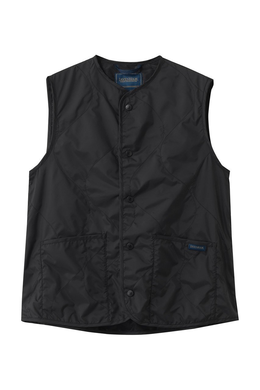 【ラベンハム/lavenham】のUNWADDED COCOON THORNHAM インテリア・キッズ・メンズ・レディースファッション・服の通販 founy(ファニー) 　ファッション　Fashion　レディースファッション　Fashion for Women　アウター　Coat / Outerwear Collection　レディースジャケット・軽アウター　Jackets　ブルゾンジャケット・スポーティアウター　Blouson Jackets　キルティング　Quilted, Quilting　クラシカル　Classical, Vintage-Inspired　ジャケット　Jacket, Outerwear　ブルゾン　Blouson, Bomber Jacket　ベスト　Vest, Waistcoat　ポケット　Pocket, Pocket Detail　エレガント 上品　Elegant　夏　Summer　春　Spring　S/S・春夏　SS, Spring/Summer, Warm Season　セーブルブラック|ID: prp329100004932616 ipo3291000000037022690