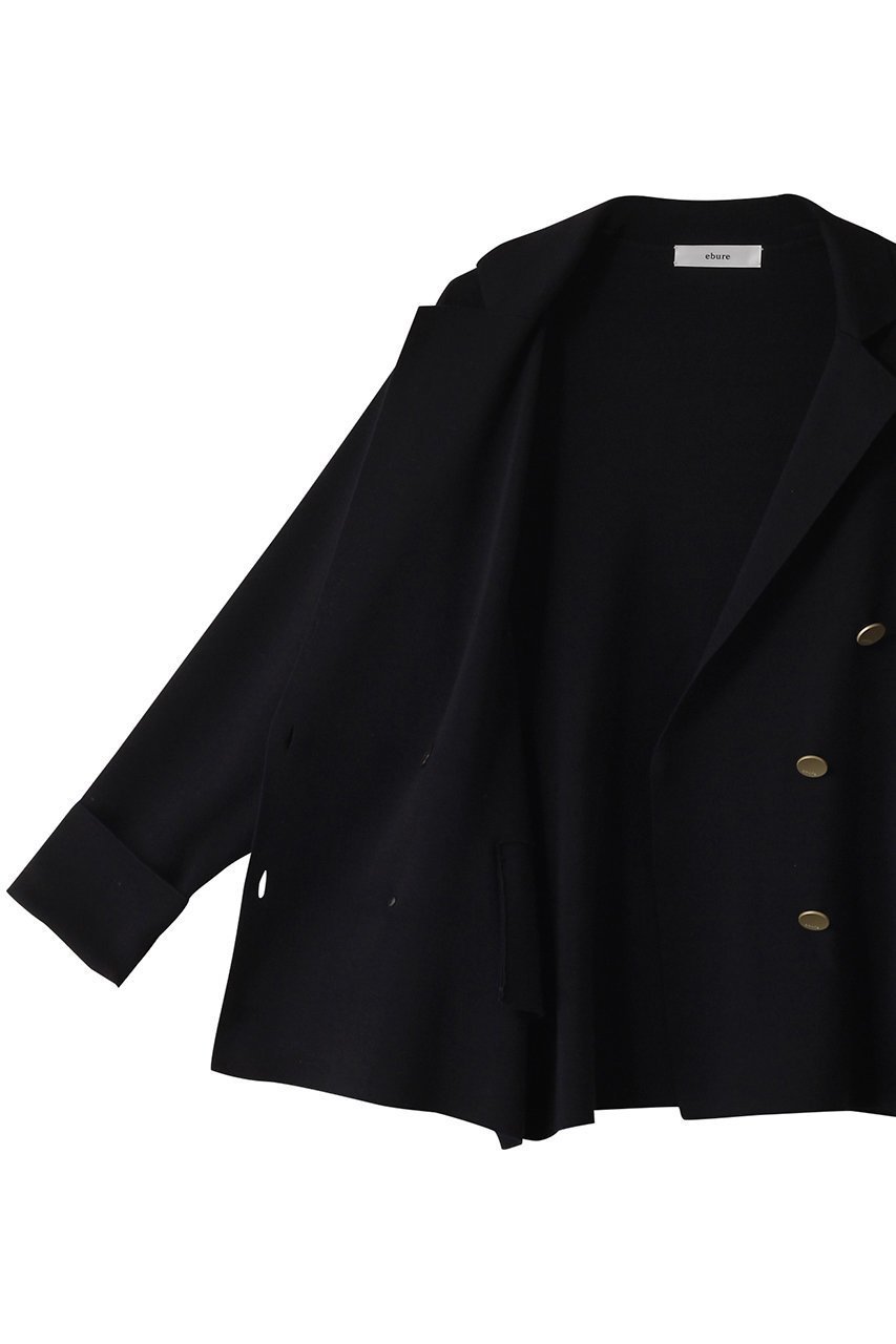 【エブール/ebure】のコットンシルク ニットジャケットカーディガン 人気、トレンドファッション・服の通販 founy(ファニー) 　ファッション　Fashion　レディースファッション　Fashion for Women　アウター　Coat / Outerwear Collection　なめらか　Smooth, Silky Texture　カーディガン　Cardigan, Knitwear　シルク　Silk, 100% Silk　ジャケット　Jacket, Outerwear　ストレッチ　Stretch, Stretchy Fabric　リュクス　Luxury, Elegant, High-End, Chic　吸水　Absorbent, Quick-Dry　other-6|ID: prp329100004932619 ipo3291000000037022716