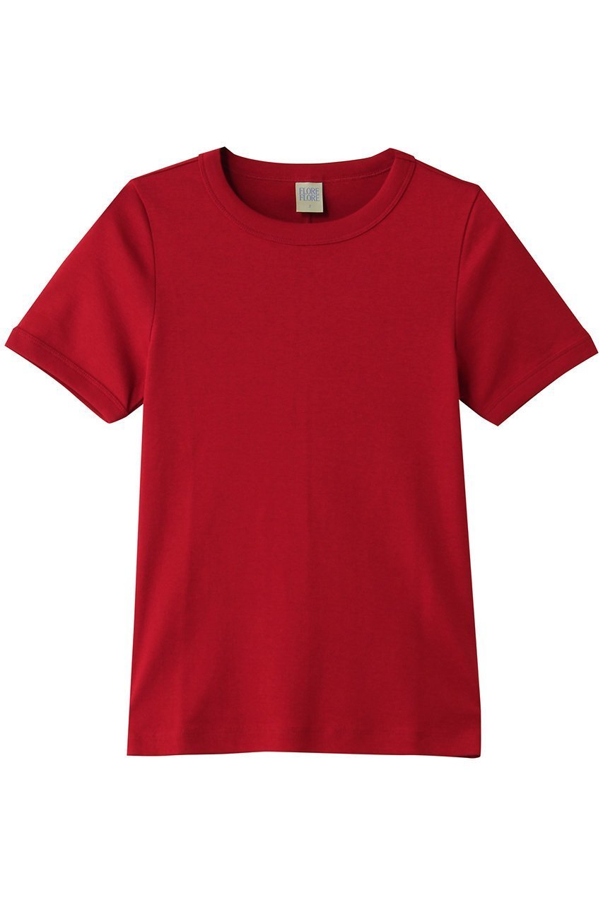 【アルアバイル/allureville】の【FLORE FLORE】 CAR TEE インテリア・キッズ・メンズ・レディースファッション・服の通販 founy(ファニー) 　ファッション　Fashion　レディースファッション　Fashion for Women　トップス・カットソー　Cut & Sew Tops　シャツ・ブラウス・オフィスカジュアル　Elegant Blouses & Button-Ups　ロングTシャツ・Tシャツ　Longline T-Shirts & Tees　カットソー・ベーシックTシャツ　Cut-and-Sewn Tops / Stretch Tees & Basics　インナー　Innerwear　ショート　Short, Short Length　スリーブ　Sleeve, Long Sleeve / Short Sleeve　フィット　Fit, Slim Fit　ボトム　Bottoms, Lower Wear　ワイド　Wide, Wide Fit　定番　Standard, Basic Item　レッド|ID: prp329100004932647 ipo3291000000037022904