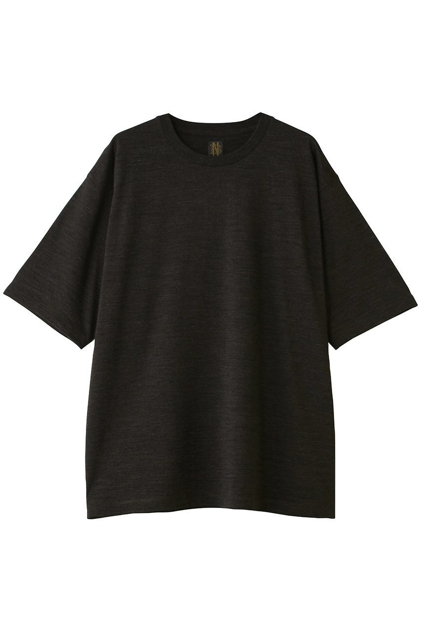 【バトナー/BATONER / MEN】の【MEN】SUMMER ウール Tシャツ インテリア・キッズ・メンズ・レディースファッション・服の通販 founy(ファニー) 　ファッション　Fashion　メンズファッション　Fashion for Men　トップス・カットソー　Cut & Sew Tops　メンズシャツ　Shirts　サマー　Summer, Summer Style　ショート　Short, Short Length　スリーブ　Sleeve, Long Sleeve / Short Sleeve　ドレープ　Drape, Draping Fabric　バランス　Balance, Style Balance　ボトム　Bottoms, Lower Wear　夏　Summer　定番　Standard, Basic Item　抗菌　Antibacterial, Bacteria-Resistant　新作・新入荷　New Arrivals / New In　春　Spring　S/S・春夏　SS, Spring/Summer, Warm Season　ブラウン|ID: prp329100004932665 ipo3291000000037023226