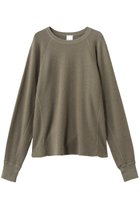 【ラスパイユ/raspail】のニュアンス スウェットプルオーバー カーキ|ID: prp329100004932669 ipo3291000000037023270