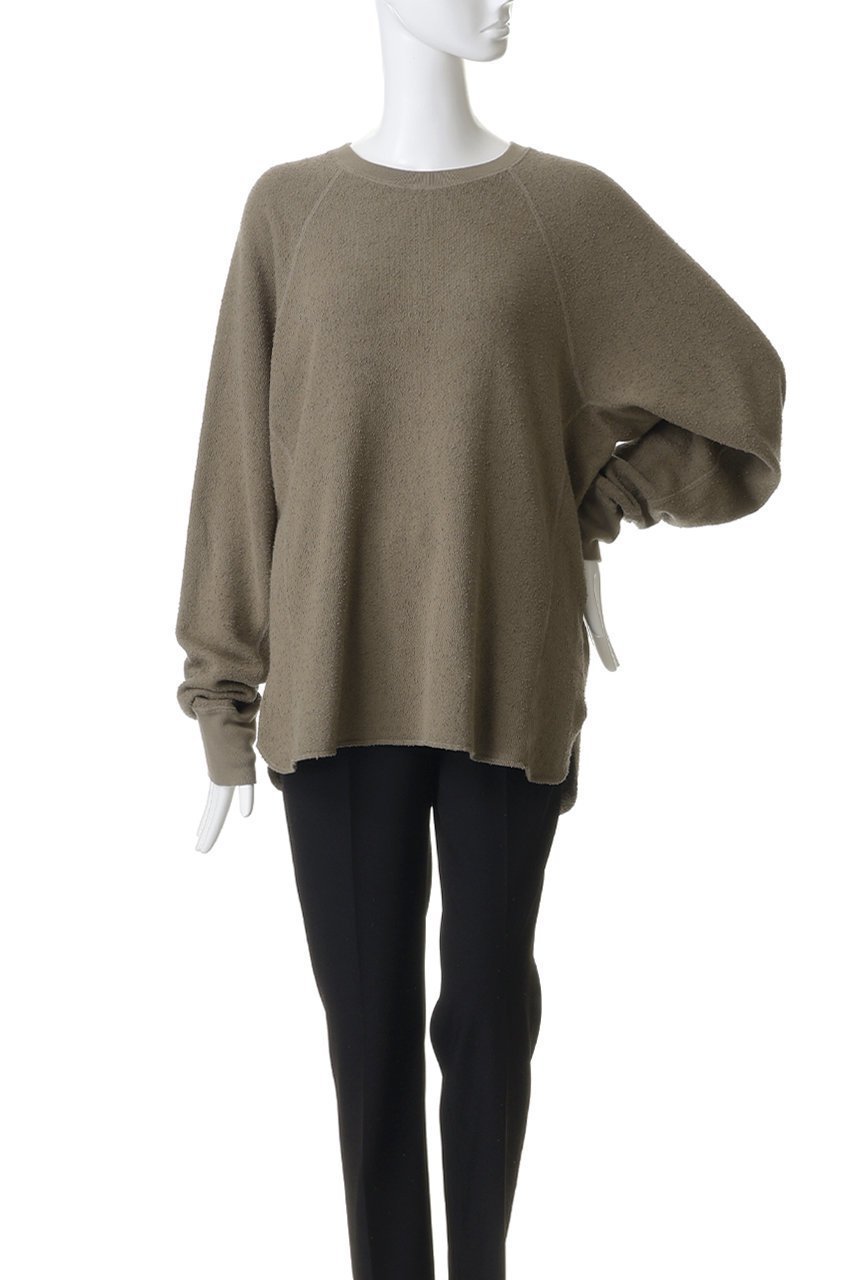 【ラスパイユ/raspail】のニュアンス スウェットプルオーバー 人気、トレンドファッション・服の通販 founy(ファニー) 　ファッション　Fashion　レディースファッション　Fashion for Women　トップス・カットソー　Cut & Sew Tops　シャツ・ブラウス・オフィスカジュアル　Elegant Blouses & Button-Ups　レディースパーカー・カジュアルフーディー　Casual Hoodies & Sweatshirts　ロングTシャツ・Tシャツ　Longline T-Shirts & Tees　カジュアルプルオーバー・ニットトップス　Pullovers & Knit Tops / Casual Pullovers　スウェット・クルーネックトップス　Sweatshirts & Crewnecks / Relaxed Fit Sweat Tops　カットソー・ベーシックTシャツ　Cut-and-Sewn Tops / Stretch Tees & Basics　リラックス　Relax, Relaxed Fit　定番　Standard, Basic Item　新作・新入荷　New Arrivals / New In　other-2|ID: prp329100004932669 ipo3291000000037023273