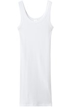 【ラスパイユ/raspail】のコットン ロングタンクトップ ホワイト|ID: prp329100004932671 ipo3291000000037023301