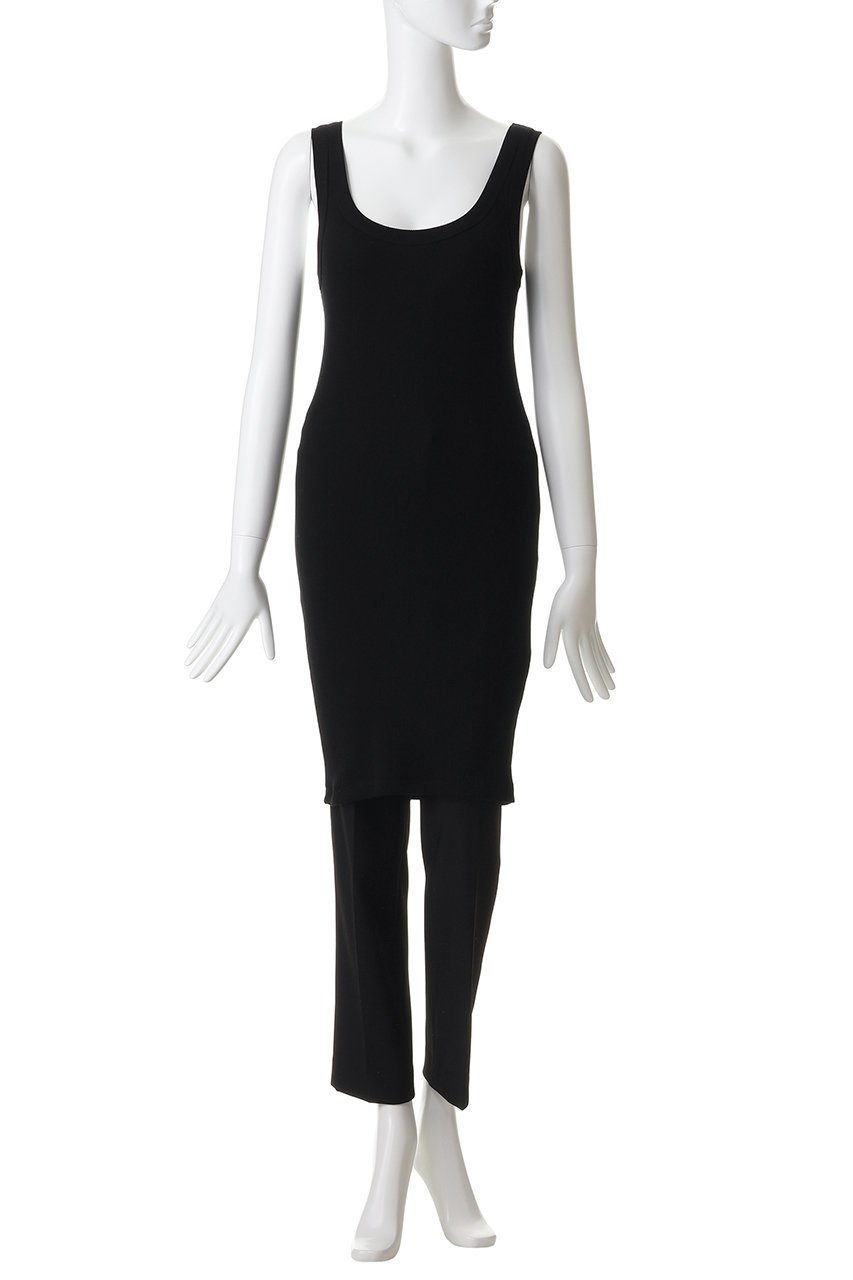 【ラスパイユ/raspail】のコットン ロングタンクトップ 人気、トレンドファッション・服の通販 founy(ファニー) 　ファッション　Fashion　レディースファッション　Fashion for Women　トップス・カットソー　Cut & Sew Tops　キャミソール&ノースリーブ　Camisoles & Sleeveless Tops　シャツ・ブラウス・オフィスカジュアル　Elegant Blouses & Button-Ups　ロングTシャツ・Tシャツ　Longline T-Shirts & Tees　カットソー・ベーシックTシャツ　Cut-and-Sewn Tops / Stretch Tees & Basics　なめらか　Smooth, Silky Texture　キャミソール　Camisole, Spaghetti Strap Top　タンク　Tank Top, Sleeveless Top　テレコ　Ribbed, Rib Stitch　ロング　Long, Long-Length　エレガント 上品　Elegant　定番　Standard, Basic Item　新作・新入荷　New Arrivals / New In　other-6|ID: prp329100004932671 ipo3291000000037023314