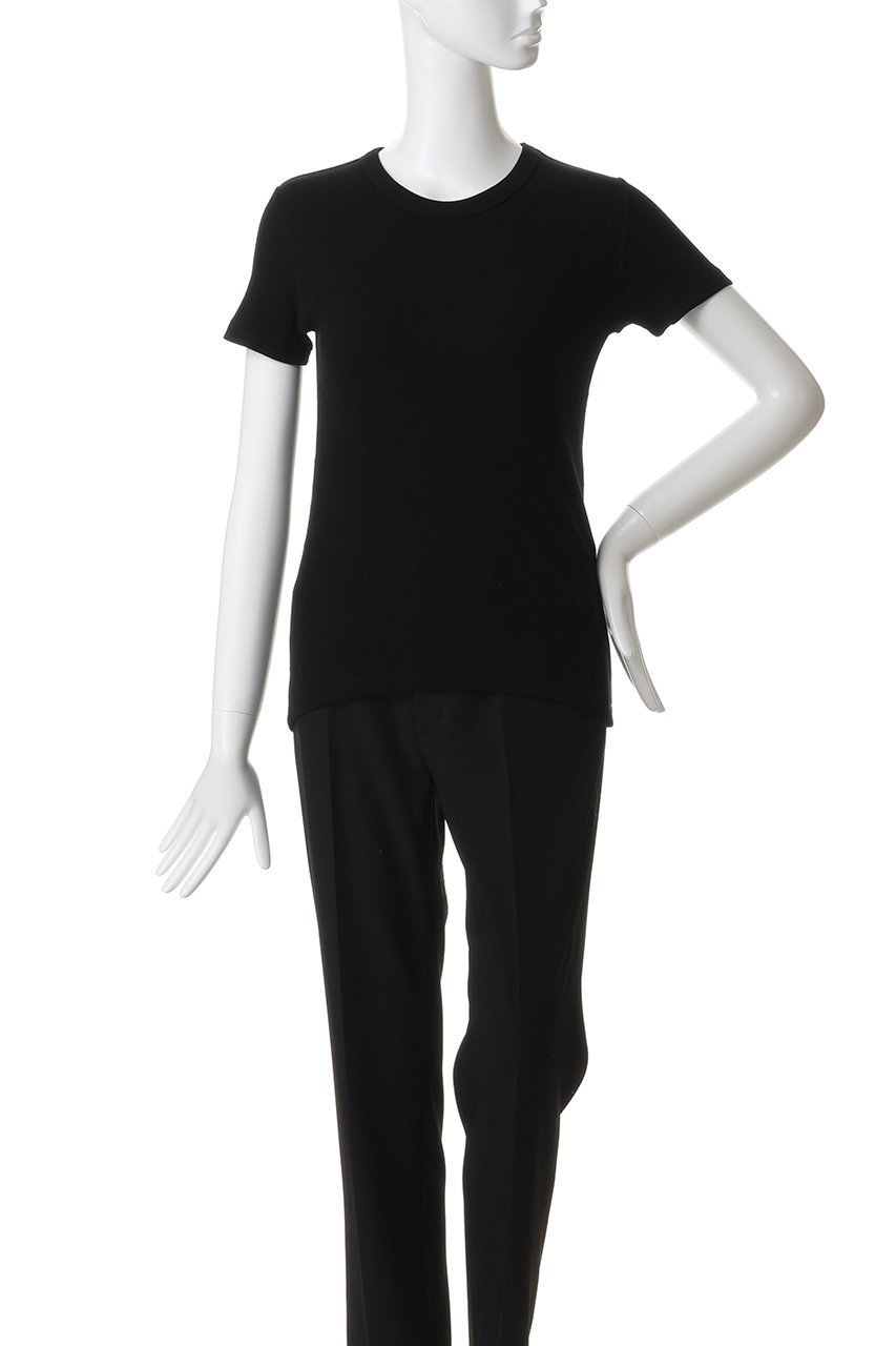 【ラスパイユ/raspail】のコットン リブクルーネック プルオーバー 人気、トレンドファッション・服の通販 founy(ファニー) 　ファッション　Fashion　レディースファッション　Fashion for Women　トップス・カットソー　Cut & Sew Tops　シャツ・ブラウス・オフィスカジュアル　Elegant Blouses & Button-Ups　ロングTシャツ・Tシャツ　Longline T-Shirts & Tees　カジュアルプルオーバー・ニットトップス　Pullovers & Knit Tops / Casual Pullovers　カットソー・ベーシックTシャツ　Cut-and-Sewn Tops / Stretch Tees & Basics　ショート　Short, Short Length　スリーブ　Sleeve, Long Sleeve / Short Sleeve　テレコ　Ribbed, Rib Stitch　定番　Standard, Basic Item　新作・新入荷　New Arrivals / New In　other-2|ID: prp329100004932673 ipo3291000000037023325