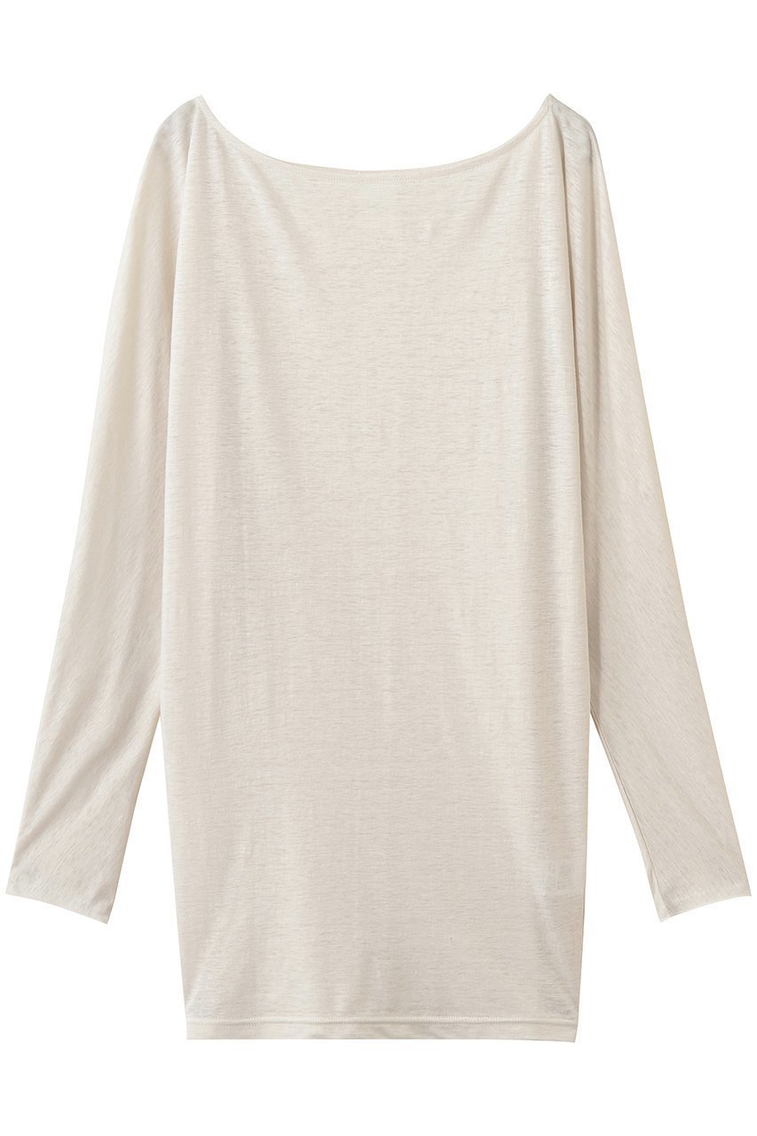 【ラスパイユ/raspail】のリネン コンフォータブル ロングTシャツ インテリア・キッズ・メンズ・レディースファッション・服の通販 founy(ファニー) 　ファッション　Fashion　レディースファッション　Fashion for Women　トップス・カットソー　Cut & Sew Tops　シャツ・ブラウス・オフィスカジュアル　Elegant Blouses & Button-Ups　ロングTシャツ・Tシャツ　Longline T-Shirts & Tees　カットソー・ベーシックTシャツ　Cut-and-Sewn Tops / Stretch Tees & Basics　なめらか　Smooth, Silky Texture　シルク　Silk, 100% Silk　スリーブ　Sleeve, Long Sleeve / Short Sleeve　パターン　Pattern, Design Print　ラグジュアリー　Luxury, Elegant　リネン　Linen, Linen Fabric　リラックス　Relax, Relaxed Fit　ロング　Long, Long-Length　夏　Summer　新作・新入荷　New Arrivals / New In　オフ|ID: prp329100004932675 ipo3291000000037023334