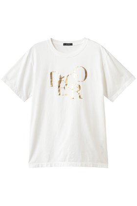 【アルアバイル/allureville】のDECOR箔ロゴT 大人の最旬トレンドファッション＆コーディネート founy(ファウニー) ファッション Fashion レディースファッション Fashion for Women トップス・カットソー Cut & Sew Tops シャツ・ブラウス・オフィスカジュアル Elegant Blouses & Button-Ups ロングTシャツ・Tシャツ Longline T-Shirts & Tees カットソー・ベーシックTシャツ Cut-and-Sewn Tops / Stretch Tees & Basics おすすめ Recommended / Our Picks インナー Innerwear ショート Short, Short Length ジャケット Jacket, Outerwear スタイリッシュ Stylish, Fashionable スタンダード Standard, Basic スリーブ Sleeve, Long Sleeve / Short Sleeve ハーフ Half, Half-Length フロント Front, Front Design プリント Print, Printed Pattern |ID:prp329100004932679