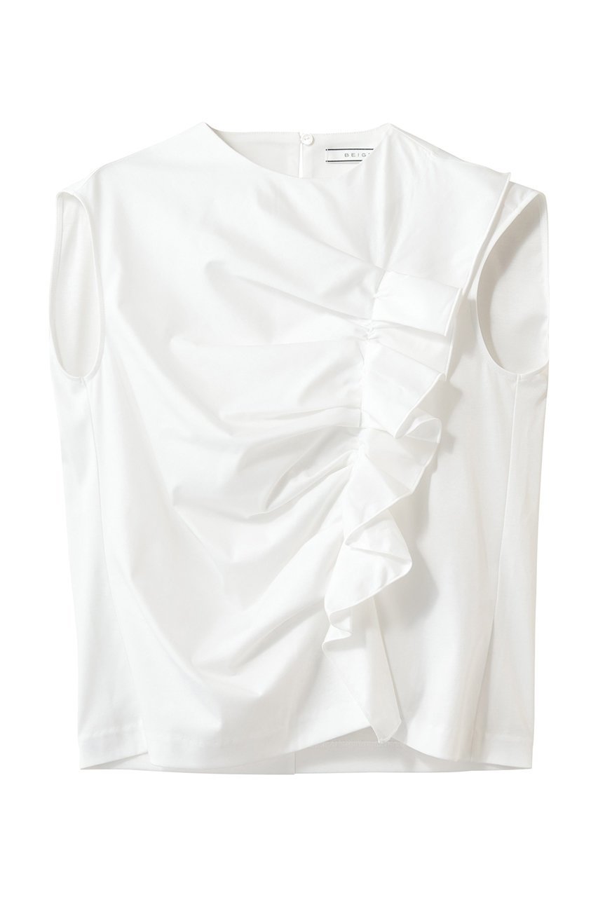 【ベイジ,/BEIGE,】のAFGHA( アフガ)/コットンドレープ スムーストップス 人気、トレンドファッション・服の通販 founy(ファニー) 　ファッション　Fashion　レディースファッション　Fashion for Women　トップス・カットソー　Cut & Sew Tops　シャツ・ブラウス・オフィスカジュアル　Elegant Blouses & Button-Ups　ロングTシャツ・Tシャツ　Longline T-Shirts & Tees　カットソー・ベーシックTシャツ　Cut-and-Sewn Tops / Stretch Tees & Basics　ギャザー　Gathered, Ruffled　ショート　Short, Short Length　シルク　Silk, 100% Silk　スリーブ　Sleeve, Long Sleeve / Short Sleeve　ドレープ　Drape, Draping Fabric　フェミニン　Feminine, Girly　フリル　Frill, Ruffle　フロント　Front, Front Design　 other-1|ID: prp329100004932683 ipo3291000000037023436