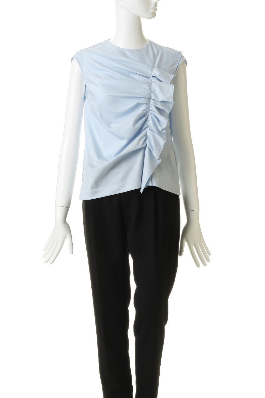 【ベイジ,/BEIGE,】のAFGHA( アフガ)/コットンドレープ スムーストップス 人気、トレンドファッション・服の通販 founy(ファニー) 　ファッション　Fashion　レディースファッション　Fashion for Women　トップス・カットソー　Cut & Sew Tops　シャツ・ブラウス・オフィスカジュアル　Elegant Blouses & Button-Ups　ロングTシャツ・Tシャツ　Longline T-Shirts & Tees　カットソー・ベーシックTシャツ　Cut-and-Sewn Tops / Stretch Tees & Basics　ギャザー　Gathered, Ruffled　ショート　Short, Short Length　シルク　Silk, 100% Silk　スリーブ　Sleeve, Long Sleeve / Short Sleeve　ドレープ　Drape, Draping Fabric　フェミニン　Feminine, Girly　フリル　Frill, Ruffle　フロント　Front, Front Design　other-2|ID: prp329100004932683 ipo3291000000037023442