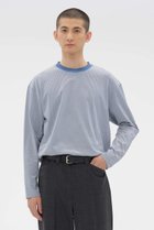 【その他のブランド/Other】のCOTTON STRIPE JERSEY TOP ブルー|ID: prp329100004932696 ipo3291000000037023616