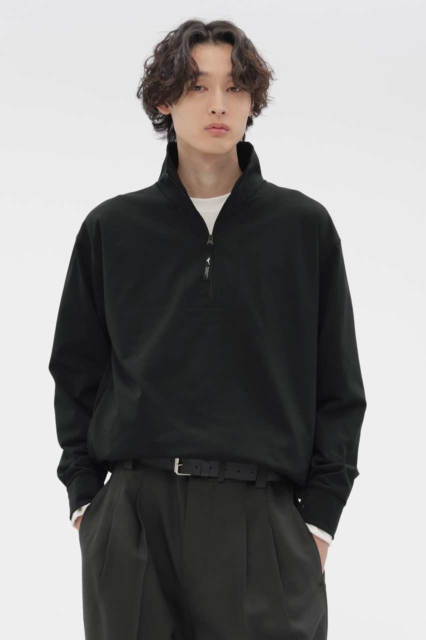 【その他のブランド/Other】のHIGHDENCE POLYESTER JERSEY TOP 人気、トレンドファッション・服の通販 founy(ファニー) 　ファッション　Fashion　レディースファッション　Fashion for Women　トップス・カットソー　Cut & Sew Tops　シャツ・ブラウス・オフィスカジュアル　Elegant Blouses & Button-Ups　ロングTシャツ・Tシャツ　Longline T-Shirts & Tees　カットソー・ベーシックTシャツ　Cut-and-Sewn Tops / Stretch Tees & Basics　コレクション　Collection, Seasonal Line　ショルダー　Shoulder, Shoulder Strap　スリーブ　Sleeve, Long Sleeve / Short Sleeve　ドロップ　Drop Shoulder, Dropped Style　マーガレット　Marguerite, Daisy Pattern　ロング　Long, Long-Length　夏　Summer　 other-1|ID: prp329100004932701 ipo3291000000037023640