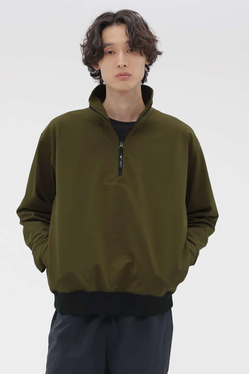 【その他のブランド/Other】のHIGHDENCE POLYESTER JERSEY TOP インテリア・キッズ・メンズ・レディースファッション・服の通販 founy(ファニー) 　ファッション　Fashion　レディースファッション　Fashion for Women　トップス・カットソー　Cut & Sew Tops　シャツ・ブラウス・オフィスカジュアル　Elegant Blouses & Button-Ups　ロングTシャツ・Tシャツ　Longline T-Shirts & Tees　カットソー・ベーシックTシャツ　Cut-and-Sewn Tops / Stretch Tees & Basics　コレクション　Collection, Seasonal Line　ショルダー　Shoulder, Shoulder Strap　スリーブ　Sleeve, Long Sleeve / Short Sleeve　ドロップ　Drop Shoulder, Dropped Style　マーガレット　Marguerite, Daisy Pattern　ロング　Long, Long-Length　夏　Summer　カーキ|ID: prp329100004932701 ipo3291000000037023643