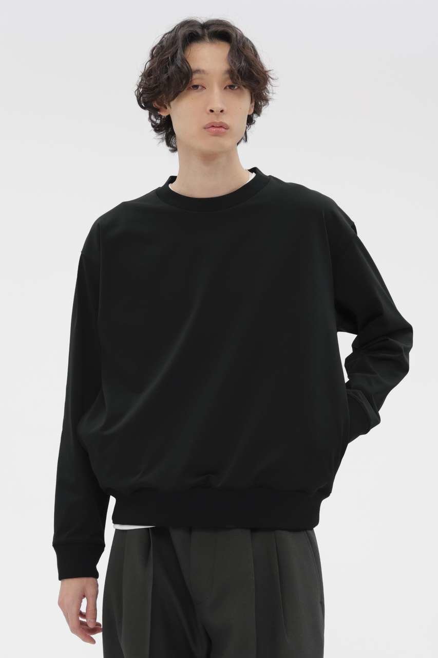 【マーガレット ハウエル/MARGARET HOWELL / MEN】のHIGHDENCE POLYESTER JERSEY TOP 人気、トレンドファッション・服の通販 founy(ファニー) 　ファッション　Fashion　レディースファッション　Fashion for Women　トップス・カットソー　Cut & Sew Tops　シャツ・ブラウス・オフィスカジュアル　Elegant Blouses & Button-Ups　ロングTシャツ・Tシャツ　Longline T-Shirts & Tees　カットソー・ベーシックTシャツ　Cut-and-Sewn Tops / Stretch Tees & Basics　カットソー　Cut and Sewn Top　コレクション　Collection, Seasonal Line　ショルダー　Shoulder, Shoulder Strap　シンプル　Simple, Minimal　スリーブ　Sleeve, Long Sleeve / Short Sleeve　ドロップ　Drop Shoulder, Dropped Style　マーガレット　Marguerite, Daisy Pattern　ロング　Long, Long-Length　夏　Summer　 other-1|ID: prp329100004932702 ipo3291000000037023652