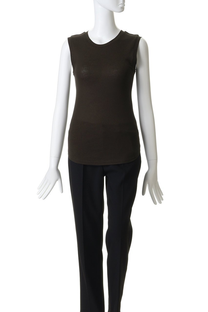 【ミディウミソリッド/MIDIUMISOLID】のrib tank top.S タンクトップ 人気、トレンドファッション・服の通販 founy(ファニー) 　ファッション　Fashion　レディースファッション　Fashion for Women　トップス・カットソー　Cut & Sew Tops　キャミソール&ノースリーブ　Camisoles & Sleeveless Tops　シャツ・ブラウス・オフィスカジュアル　Elegant Blouses & Button-Ups　ロングTシャツ・Tシャツ　Longline T-Shirts & Tees　カットソー・ベーシックTシャツ　Cut-and-Sewn Tops / Stretch Tees & Basics　インナー　Innerwear　キャミソール　Camisole, Spaghetti Strap Top　タンク　Tank Top, Sleeveless Top　定番　Standard, Basic Item　other-2|ID: prp329100004932705 ipo3291000000037023708