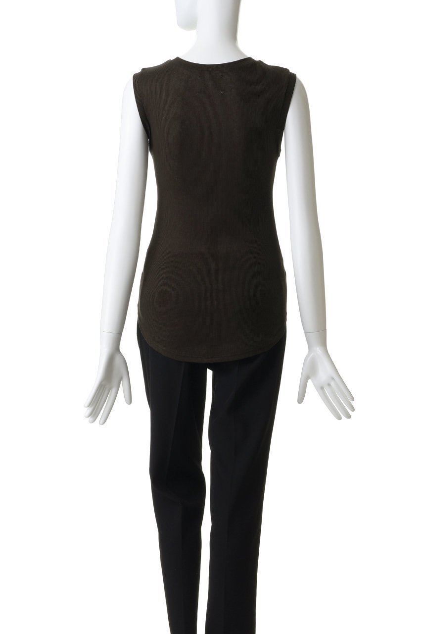 【ミディウミソリッド/MIDIUMISOLID】のrib tank top.S タンクトップ 人気、トレンドファッション・服の通販 founy(ファニー) 　ファッション　Fashion　レディースファッション　Fashion for Women　トップス・カットソー　Cut & Sew Tops　キャミソール&ノースリーブ　Camisoles & Sleeveless Tops　シャツ・ブラウス・オフィスカジュアル　Elegant Blouses & Button-Ups　ロングTシャツ・Tシャツ　Longline T-Shirts & Tees　カットソー・ベーシックTシャツ　Cut-and-Sewn Tops / Stretch Tees & Basics　インナー　Innerwear　キャミソール　Camisole, Spaghetti Strap Top　タンク　Tank Top, Sleeveless Top　定番　Standard, Basic Item　other-4|ID: prp329100004932705 ipo3291000000037023711