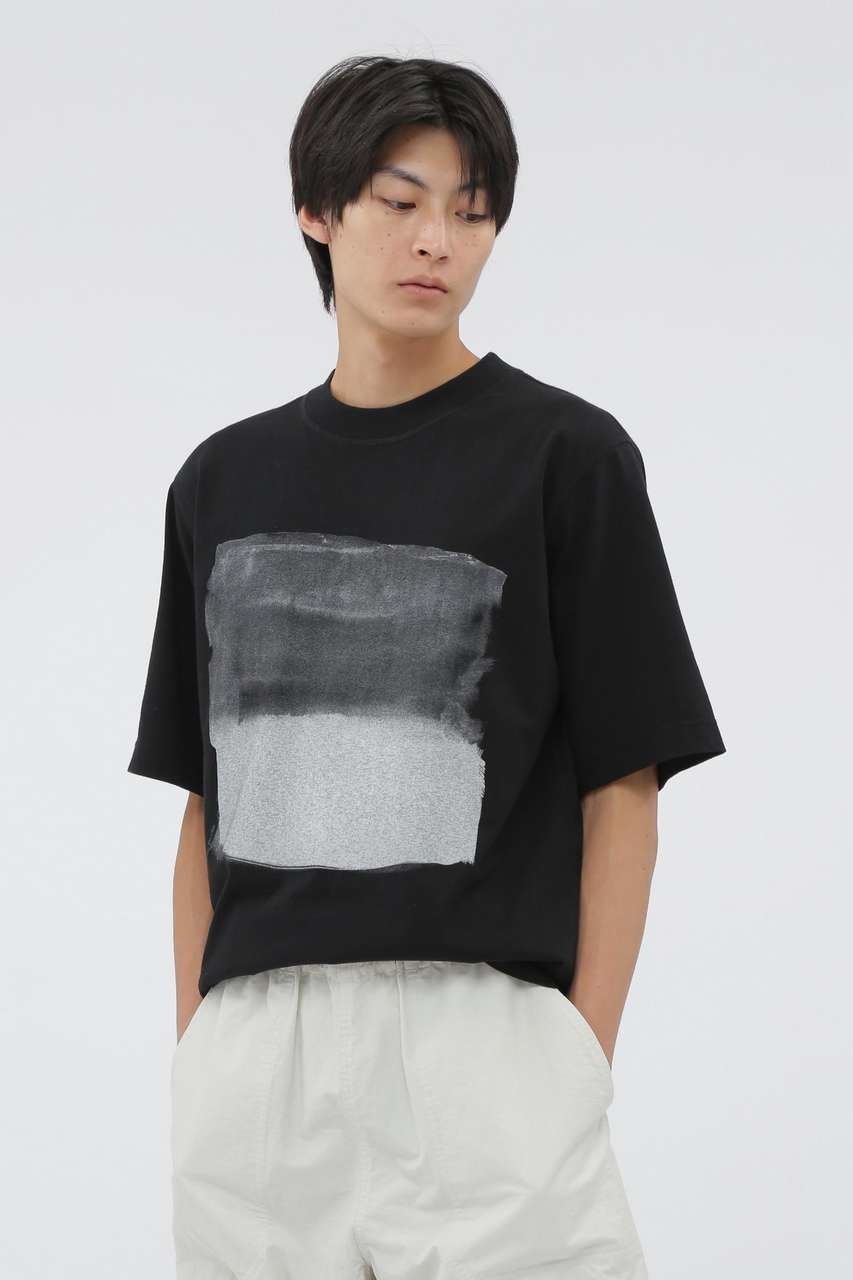 【その他のブランド/Other】のLIGHT COTTON JERSEY TOP 人気、トレンドファッション・服の通販 founy(ファニー) 　ファッション　Fashion　レディースファッション　Fashion for Women　トップス・カットソー　Cut & Sew Tops　シャツ・ブラウス・オフィスカジュアル　Elegant Blouses & Button-Ups　ロングTシャツ・Tシャツ　Longline T-Shirts & Tees　カットソー・ベーシックTシャツ　Cut-and-Sewn Tops / Stretch Tees & Basics　ショート　Short, Short Length　シルク　Silk, 100% Silk　ストライプ　Stripe, Striped Pattern　スリーブ　Sleeve, Long Sleeve / Short Sleeve　ブロック　Block, Solid Block Pattern　プリント　Print, Printed Pattern　エレガント 上品　Elegant　 other-1|ID: prp329100004932715 ipo3291000000037023834