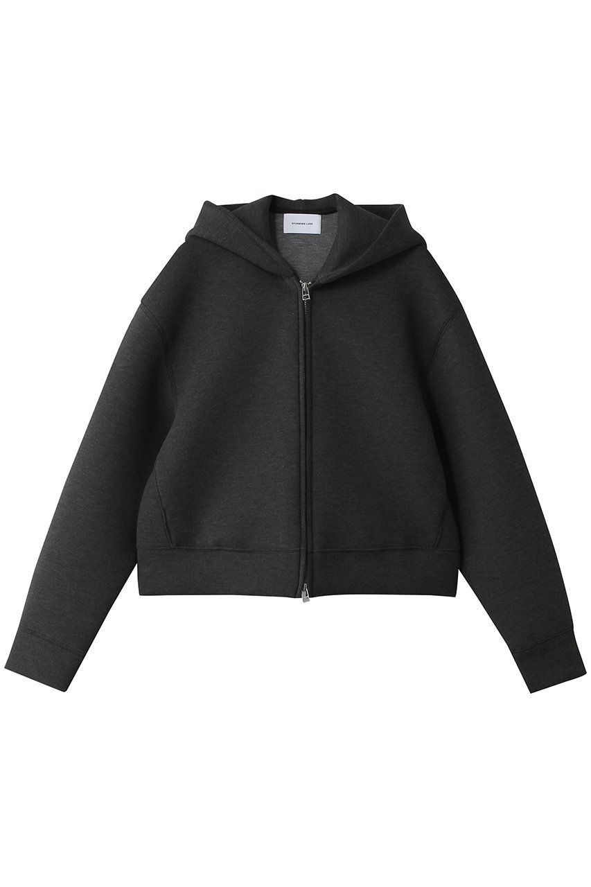 【スタニングルアー/STUNNING LURE】のコンパクトダンボールフーディー インテリア・キッズ・メンズ・レディースファッション・服の通販 founy(ファニー) 　ファッション　Fashion　レディースファッション　Fashion for Women　トップス・カットソー　Cut & Sew Tops　シャツ・ブラウス・オフィスカジュアル　Elegant Blouses & Button-Ups　レディースパーカー・カジュアルフーディー　Casual Hoodies & Sweatshirts　ロングTシャツ・Tシャツ　Longline T-Shirts & Tees　スウェット・クルーネックトップス　Sweatshirts & Crewnecks / Relaxed Fit Sweat Tops　カットソー・ベーシックTシャツ　Cut-and-Sewn Tops / Stretch Tees & Basics　インナー　Innerwear　羽織　Haori, Light Jacket　チャコールグレー|ID: prp329100004932717 ipo3291000000037023864