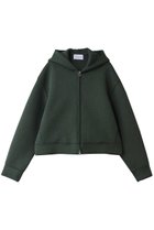 【スタニングルアー/STUNNING LURE】のコンパクトダンボールフーディー 人気、トレンドファッション・服の通販 founy(ファニー) ファッション Fashion レディースファッション Fashion for Women トップス・カットソー Cut & Sew Tops シャツ・ブラウス・オフィスカジュアル Elegant Blouses & Button-Ups レディースパーカー・カジュアルフーディー Casual Hoodies & Sweatshirts ロングTシャツ・Tシャツ Longline T-Shirts & Tees スウェット・クルーネックトップス Sweatshirts & Crewnecks / Relaxed Fit Sweat Tops カットソー・ベーシックTシャツ Cut-and-Sewn Tops / Stretch Tees & Basics インナー Innerwear 羽織 Haori, Light Jacket thumbnail グリーン|ID: prp329100004932717 ipo3291000000037023865