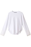 【サードマガジン/THIRD MAGAZINE】のレース袖カットソー 人気、トレンドファッション・服の通販 founy(ファニー) ファッション Fashion レディースファッション Fashion for Women トップス・カットソー Cut & Sew Tops シャツ・ブラウス・オフィスカジュアル Elegant Blouses & Button-Ups ロングTシャツ・Tシャツ Longline T-Shirts & Tees カットソー・ベーシックTシャツ Cut-and-Sewn Tops / Stretch Tees & Basics インナー Innerwear カットソー Cut and Sewn Top カフス Cuff Design スリーブ Sleeve, Long Sleeve / Short Sleeve レース Lace, Lace Fabric ロング Long, Long-Length 長袖 Long Sleeve, Full Sleeve |ID:prp329100004932725