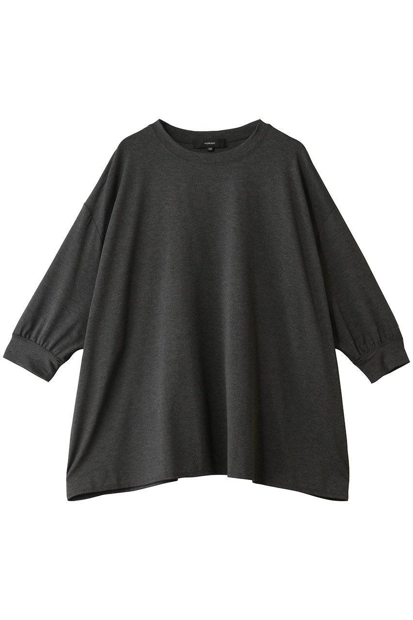 【フローレント/FLORENT】のベア天竺 カットソー 人気、トレンドファッション・服の通販 founy(ファニー) 　ファッション　Fashion　レディースファッション　Fashion for Women　トップス・カットソー　Cut & Sew Tops　シャツ・ブラウス・オフィスカジュアル　Elegant Blouses & Button-Ups　ロングTシャツ・Tシャツ　Longline T-Shirts & Tees　カットソー・ベーシックTシャツ　Cut-and-Sewn Tops / Stretch Tees & Basics　なめらか　Smooth, Silky Texture　カットソー　Cut and Sewn Top　スリーブ　Sleeve, Long Sleeve / Short Sleeve　ロング　Long, Long-Length　定番　Standard, Basic Item　 other-1|ID: prp329100004932726 ipo3291000000037023959