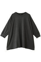 【フローレント/FLORENT】のベア天竺 カットソー 人気、トレンドファッション・服の通販 founy(ファニー) ファッション Fashion レディースファッション Fashion for Women トップス・カットソー Cut & Sew Tops シャツ・ブラウス・オフィスカジュアル Elegant Blouses & Button-Ups ロングTシャツ・Tシャツ Longline T-Shirts & Tees カットソー・ベーシックTシャツ Cut-and-Sewn Tops / Stretch Tees & Basics なめらか Smooth, Silky Texture カットソー Cut and Sewn Top スリーブ Sleeve, Long Sleeve / Short Sleeve ロング Long, Long-Length 定番 Standard, Basic Item thumbnail チャコールグレー|ID: prp329100004932726 ipo3291000000037023961