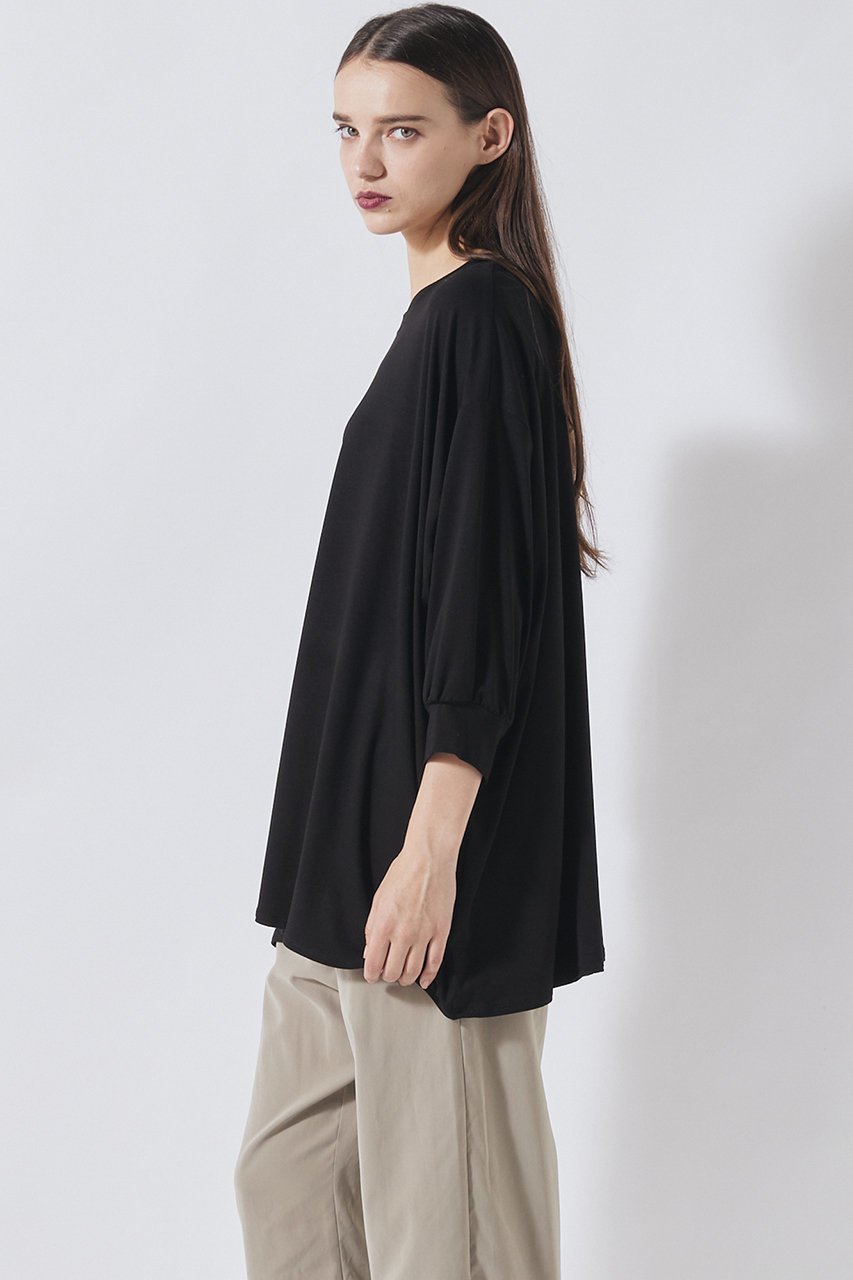 【フローレント/FLORENT】のベア天竺 カットソー 人気、トレンドファッション・服の通販 founy(ファニー) 　ファッション　Fashion　レディースファッション　Fashion for Women　トップス・カットソー　Cut & Sew Tops　シャツ・ブラウス・オフィスカジュアル　Elegant Blouses & Button-Ups　ロングTシャツ・Tシャツ　Longline T-Shirts & Tees　カットソー・ベーシックTシャツ　Cut-and-Sewn Tops / Stretch Tees & Basics　なめらか　Smooth, Silky Texture　カットソー　Cut and Sewn Top　スリーブ　Sleeve, Long Sleeve / Short Sleeve　ロング　Long, Long-Length　定番　Standard, Basic Item　other-7|ID: prp329100004932726 ipo3291000000037023974