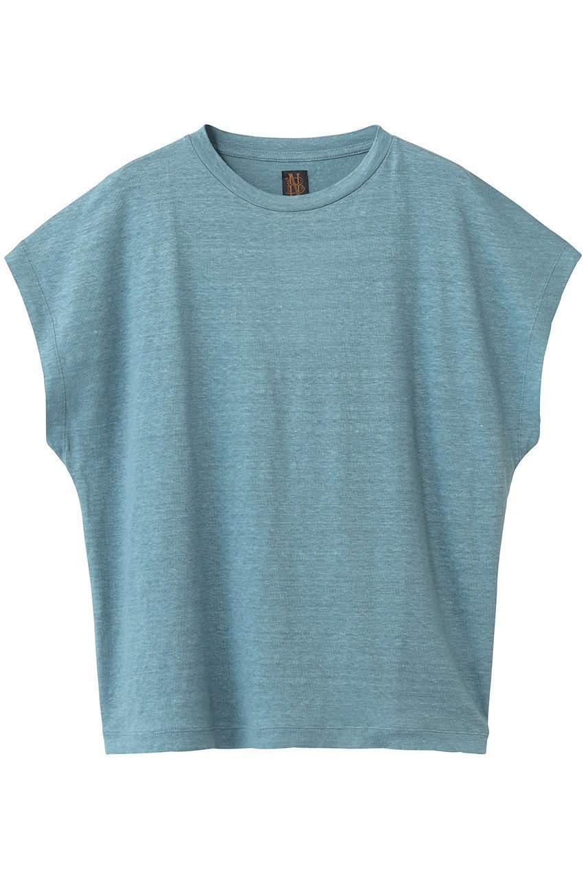 【バトナー/BATONER】のNORMANDY リネン キャップ スリーブ Tシャツ インテリア・キッズ・メンズ・レディースファッション・服の通販 founy(ファニー) 　ファッション　Fashion　レディースファッション　Fashion for Women　トップス・カットソー　Cut & Sew Tops　シャツ・ブラウス・オフィスカジュアル　Elegant Blouses & Button-Ups　ロングTシャツ・Tシャツ　Longline T-Shirts & Tees　カットソー・ベーシックTシャツ　Cut-and-Sewn Tops / Stretch Tees & Basics　キャップ　Cap, Baseball Cap　ショート　Short, Short Length　スリーブ　Sleeve, Long Sleeve / Short Sleeve　ドレープ　Drape, Draping Fabric　フランス　France, French　リネン　Linen, Linen Fabric　エレガント 上品　Elegant　夏　Summer　新作・新入荷　New Arrivals / New In　春　Spring　S/S・春夏　SS, Spring/Summer, Warm Season　サックス|ID: prp329100004932728 ipo3291000000037024000