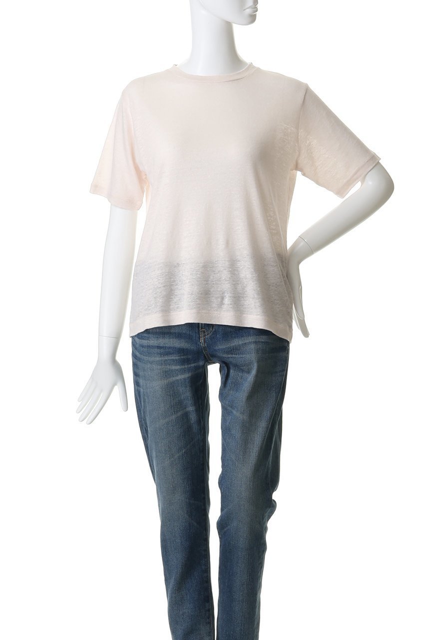 【バトナー/BATONER】のNORMANDY リネン Tシャツ 人気、トレンドファッション・服の通販 founy(ファニー) 　ファッション　Fashion　レディースファッション　Fashion for Women　トップス・カットソー　Cut & Sew Tops　シャツ・ブラウス・オフィスカジュアル　Elegant Blouses & Button-Ups　ロングTシャツ・Tシャツ　Longline T-Shirts & Tees　カットソー・ベーシックTシャツ　Cut-and-Sewn Tops / Stretch Tees & Basics　ショート　Short, Short Length　シンプル　Simple, Minimal　スリーブ　Sleeve, Long Sleeve / Short Sleeve　ドレープ　Drape, Draping Fabric　フランス　France, French　リネン　Linen, Linen Fabric　定番　Standard, Basic Item　新作・新入荷　New Arrivals / New In　other-2|ID: prp329100004932729 ipo3291000000037024020