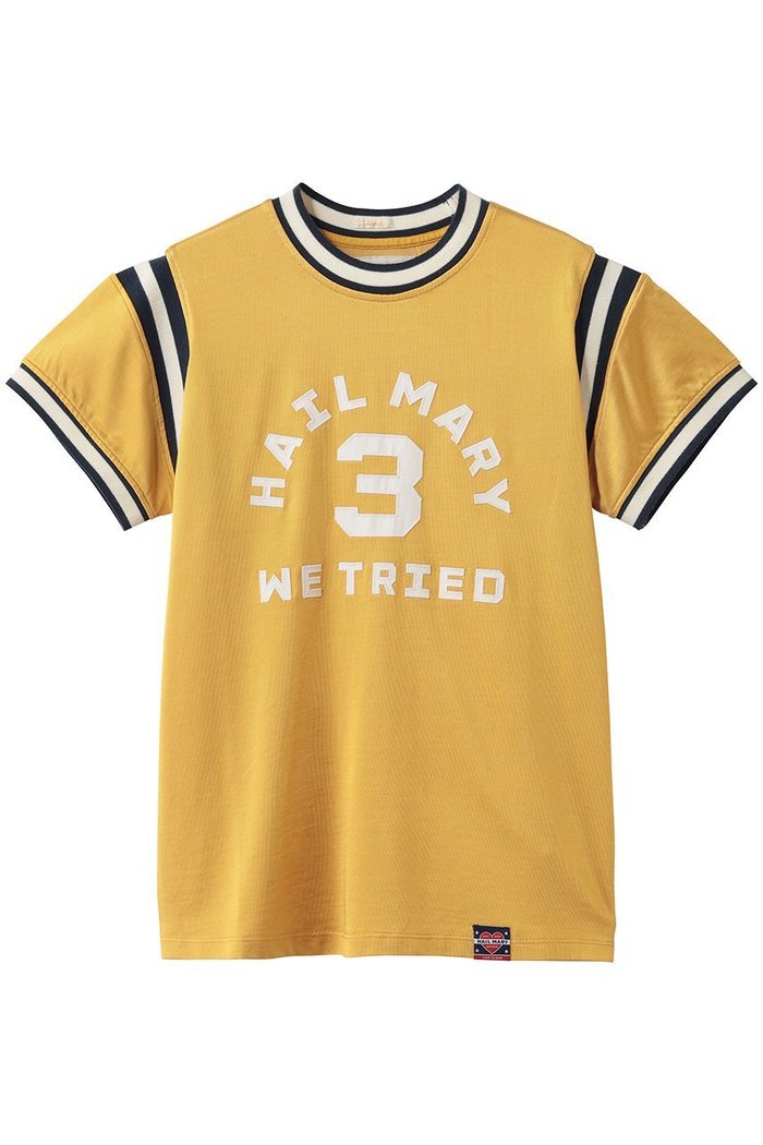 【マザー/MOTHER】のTHE SPORT RIB ROWDY HAIL MARY Tシャツ (WET) インテリア・キッズ・メンズ・レディースファッション・服の通販 founy(ファウニー) https://founy.com/ ファッション Fashion レディースファッション Fashion for Women トップス・カットソー Cut & Sew Tops シャツ・ブラウス・オフィスカジュアル Elegant Blouses & Button-Ups ロングTシャツ・Tシャツ Longline T-Shirts & Tees カットソー・ベーシックTシャツ Cut-and-Sewn Tops / Stretch Tees & Basics ショート Short, Short Length ストライプ Stripe, Striped Pattern スポーティ Sporty, Casual Athletic スリーブ Sleeve, Long Sleeve / Short Sleeve デニム Denim, Jeans Material フロント Front, Front Design ミックス Mix, Mixed Style |ID: prp329100004932732 ipo3291000000037024027