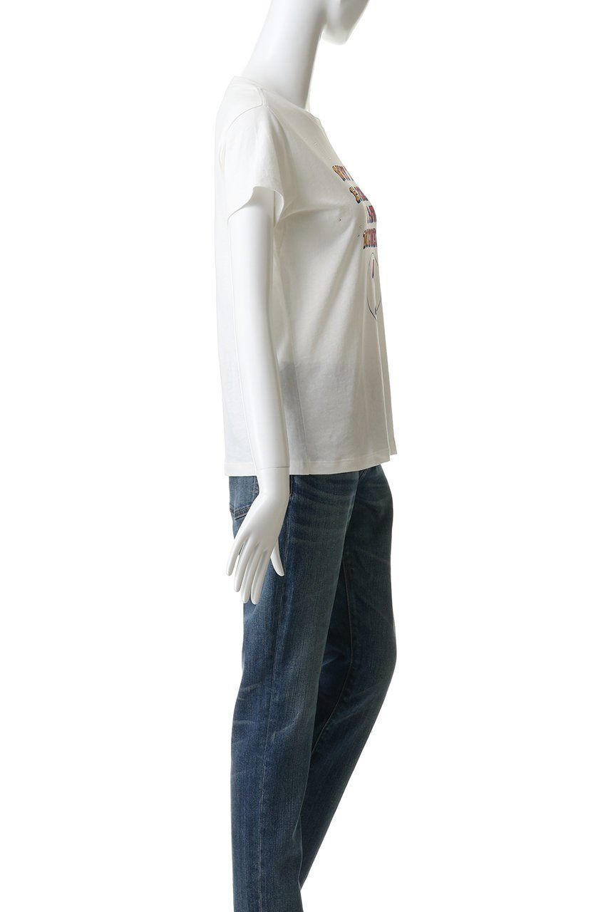 【マザー/MOTHER】のTHE BOXY GOODIE GOODIE NUMBER1 Tシャツ (WYT) 人気、トレンドファッション・服の通販 founy(ファニー) 　ファッション　Fashion　レディースファッション　Fashion for Women　トップス・カットソー　Cut & Sew Tops　シャツ・ブラウス・オフィスカジュアル　Elegant Blouses & Button-Ups　ロングTシャツ・Tシャツ　Longline T-Shirts & Tees　カットソー・ベーシックTシャツ　Cut-and-Sewn Tops / Stretch Tees & Basics　グラフィック　Graphic, Graphic Design　ショート　Short, Short Length　ストーン　Stone, Gem-Like　スリム　Slim, Slim Fit　スリーブ　Sleeve, Long Sleeve / Short Sleeve　デニム　Denim, Jeans Material　フィット　Fit, Slim Fit　フロント　Front, Front Design　新作・新入荷　New Arrivals / New In　other-3|ID: prp329100004932735 ipo3291000000037024046