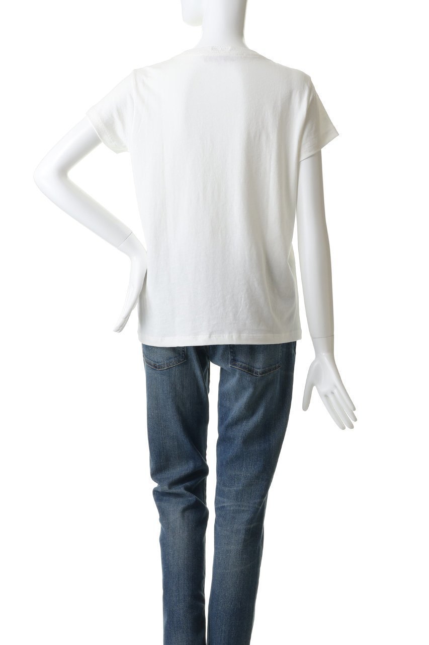 【マザー/MOTHER】のTHE BOXY GOODIE GOODIE NUMBER1 Tシャツ (WYT) 人気、トレンドファッション・服の通販 founy(ファニー) 　ファッション　Fashion　レディースファッション　Fashion for Women　トップス・カットソー　Cut & Sew Tops　シャツ・ブラウス・オフィスカジュアル　Elegant Blouses & Button-Ups　ロングTシャツ・Tシャツ　Longline T-Shirts & Tees　カットソー・ベーシックTシャツ　Cut-and-Sewn Tops / Stretch Tees & Basics　グラフィック　Graphic, Graphic Design　ショート　Short, Short Length　ストーン　Stone, Gem-Like　スリム　Slim, Slim Fit　スリーブ　Sleeve, Long Sleeve / Short Sleeve　デニム　Denim, Jeans Material　フィット　Fit, Slim Fit　フロント　Front, Front Design　新作・新入荷　New Arrivals / New In　other-4|ID: prp329100004932735 ipo3291000000037024047