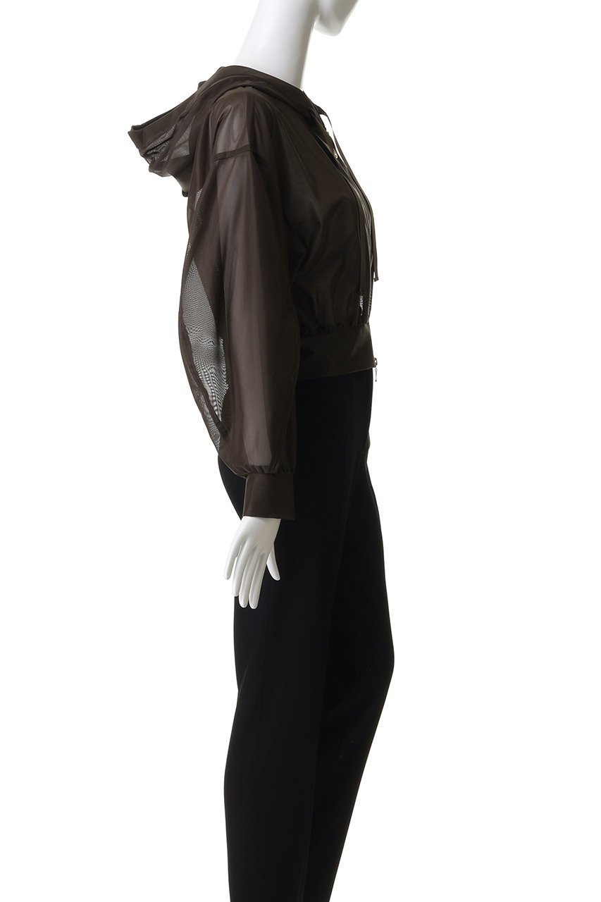 【ランバン オン ブルー/LANVIN en Bleu】のサテンラッセルフーディー 人気、トレンドファッション・服の通販 founy(ファニー) 　ファッション　Fashion　レディースファッション　Fashion for Women　トップス・カットソー　Cut & Sew Tops　シャツ・ブラウス・オフィスカジュアル　Elegant Blouses & Button-Ups　レディースパーカー・カジュアルフーディー　Casual Hoodies & Sweatshirts　ロングTシャツ・Tシャツ　Longline T-Shirts & Tees　スウェット・クルーネックトップス　Sweatshirts & Crewnecks / Relaxed Fit Sweat Tops　カットソー・ベーシックTシャツ　Cut-and-Sewn Tops / Stretch Tees & Basics　クロップド　Cropped, Short Length　サテン　Satin, Glossy Fabric　シアー　Sheer, See-Through　スポーティ　Sporty, Casual Athletic　スリーブ　Sleeve, Long Sleeve / Short Sleeve　ロング　Long, Long-Length　夏　Summer　春　Spring　S/S・春夏　SS, Spring/Summer, Warm Season　other-3|ID: prp329100004932740 ipo3291000000037024095