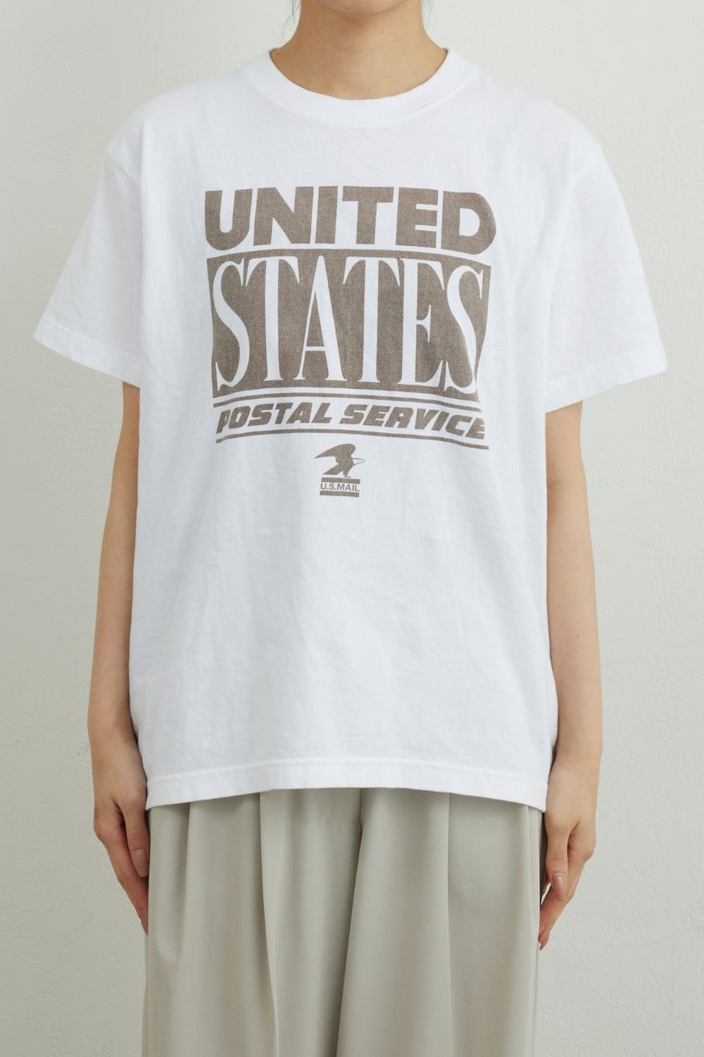 【ガリャルダガランテ/GALLARDAGALANTE】の【GOOD ROCK SPEED】別注 UNITED STATES ロゴT 人気、トレンドファッション・服の通販 founy(ファニー) 　ファッション　Fashion　レディースファッション　Fashion for Women　トップス・カットソー　Cut & Sew Tops　シャツ・ブラウス・オフィスカジュアル　Elegant Blouses & Button-Ups　ロングTシャツ・Tシャツ　Longline T-Shirts & Tees　カットソー・ベーシックTシャツ　Cut-and-Sewn Tops / Stretch Tees & Basics　グラフィック　Graphic, Graphic Design　ショート　Short, Short Length　ジャケット　Jacket, Outerwear　スリーブ　Sleeve, Long Sleeve / Short Sleeve　プリント　Print, Printed Pattern　再入荷　Restock / Back in Stock　別注　Limited Edition, Custom Order　other-6|ID: prp329100004932741 ipo3291000000037024111