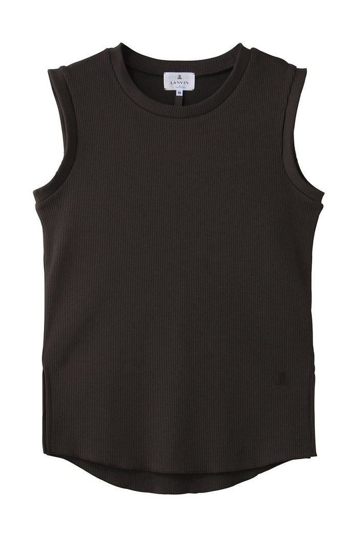 【ランバン オン ブルー/LANVIN en Bleu】のテレコタンクトップ インテリア・キッズ・メンズ・レディースファッション・服の通販 founy(ファニー) https://founy.com/ ファッション Fashion レディースファッション Fashion for Women トップス・カットソー Cut & Sew Tops キャミソール&ノースリーブ Camisoles & Sleeveless Tops シャツ・ブラウス・オフィスカジュアル Elegant Blouses & Button-Ups ロングTシャツ・Tシャツ Longline T-Shirts & Tees カットソー・ベーシックTシャツ Cut-and-Sewn Tops / Stretch Tees & Basics インナー Innerwear キャミソール Camisole, Spaghetti Strap Top コンパクト Compact, Small Size ジャケット Jacket, Outerwear タンク Tank Top, Sleeveless Top テレコ Ribbed, Rib Stitch 夏 Summer 春 Spring S/S・春夏 SS, Spring/Summer, Warm Season |ID: prp329100004932762 ipo3291000000037024391