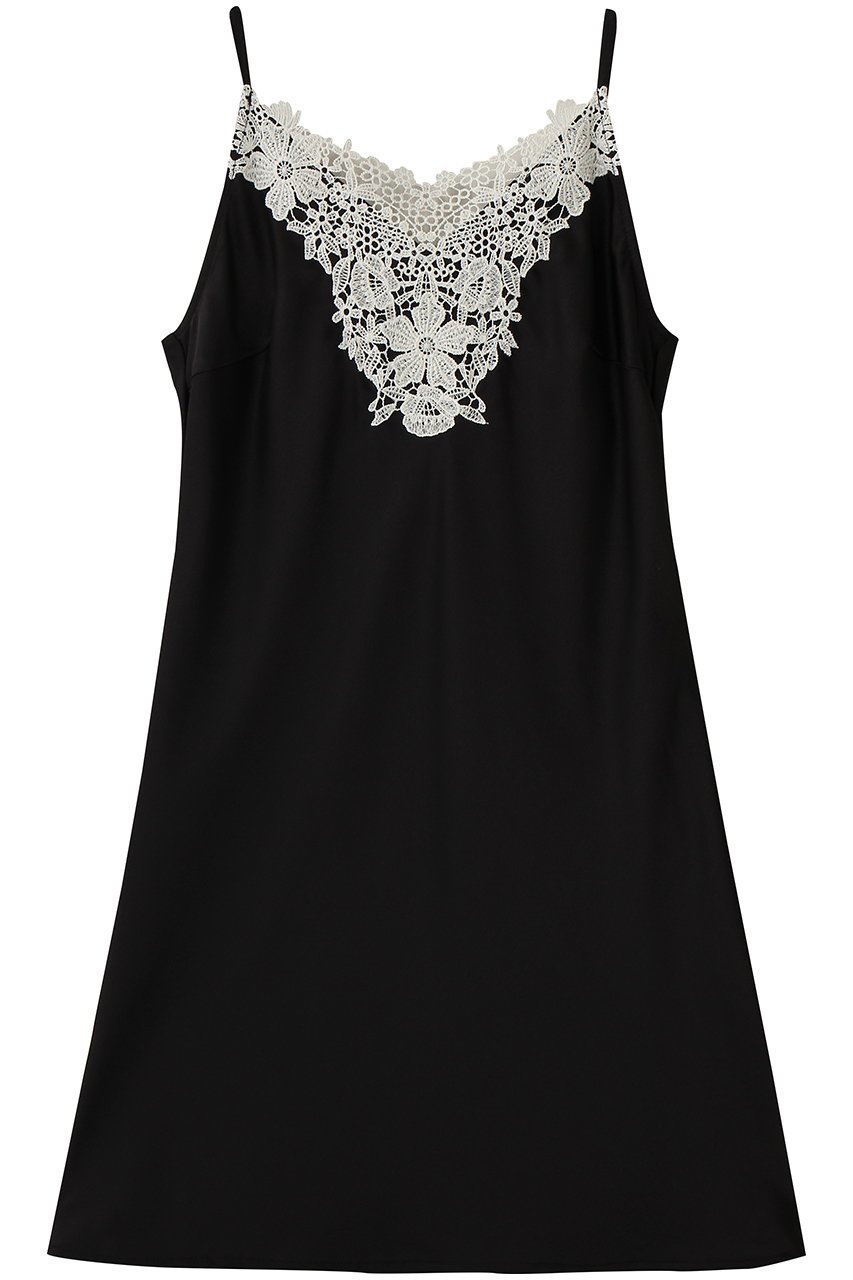 【ヴェニカ/Venica】のembroidery lace satin camisole インテリア・キッズ・メンズ・レディースファッション・服の通販 founy(ファニー) 　ファッション　Fashion　レディースファッション　Fashion for Women　トップス・カットソー　Cut & Sew Tops　キャミソール&ノースリーブ　Camisoles & Sleeveless Tops　シャツ・ブラウス・オフィスカジュアル　Elegant Blouses & Button-Ups　ロングTシャツ・Tシャツ　Longline T-Shirts & Tees　カットソー・ベーシックTシャツ　Cut-and-Sewn Tops / Stretch Tees & Basics　インナー　Innerwear　カーディガン　Cardigan, Knitwear　キャミソール　Camisole, Spaghetti Strap Top　サテン　Satin, Glossy Fabric　シェイプ　Shape, Slim Fit　ジャケット　Jacket, Outerwear　タンク　Tank Top, Sleeveless Top　レース　Lace, Lace Fabric　BLK|ID: prp329100004932769 ipo3291000000037024458
