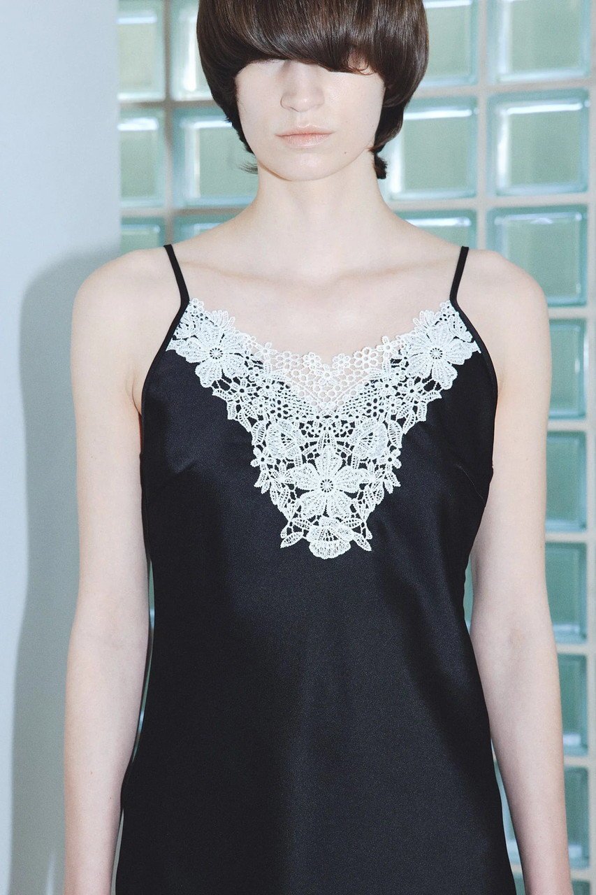 【ヴェニカ/Venica】のembroidery lace satin camisole 人気、トレンドファッション・服の通販 founy(ファニー) 　ファッション　Fashion　レディースファッション　Fashion for Women　トップス・カットソー　Cut & Sew Tops　キャミソール&ノースリーブ　Camisoles & Sleeveless Tops　シャツ・ブラウス・オフィスカジュアル　Elegant Blouses & Button-Ups　ロングTシャツ・Tシャツ　Longline T-Shirts & Tees　カットソー・ベーシックTシャツ　Cut-and-Sewn Tops / Stretch Tees & Basics　インナー　Innerwear　カーディガン　Cardigan, Knitwear　キャミソール　Camisole, Spaghetti Strap Top　サテン　Satin, Glossy Fabric　シェイプ　Shape, Slim Fit　ジャケット　Jacket, Outerwear　タンク　Tank Top, Sleeveless Top　レース　Lace, Lace Fabric　other-6|ID: prp329100004932769 ipo3291000000037024466