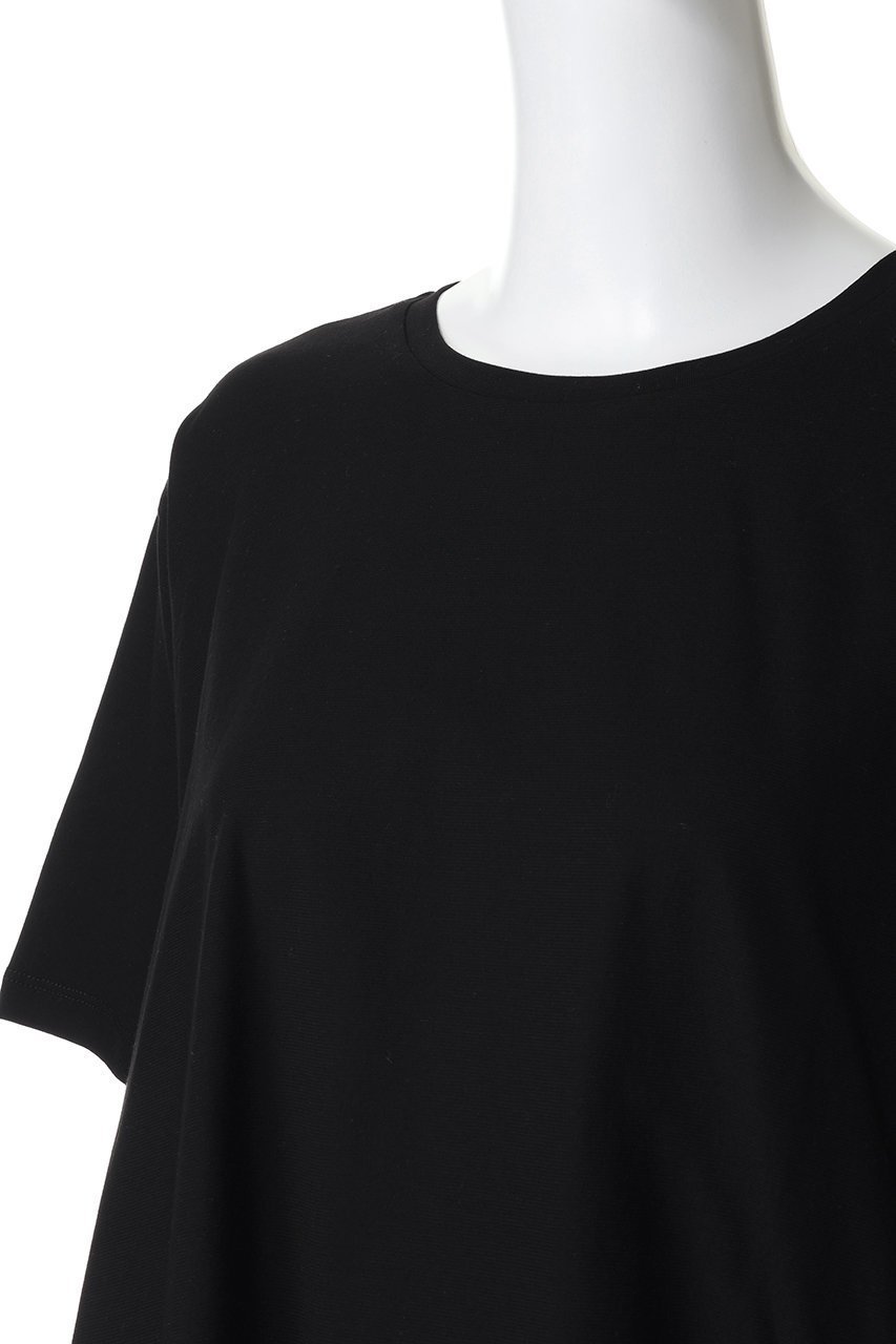 【アダワス/ADAWAS】のドライ コットン ジャージー フレアTシャツ 人気、トレンドファッション・服の通販 founy(ファニー) 　ファッション　Fashion　レディースファッション　Fashion for Women　トップス・カットソー　Cut & Sew Tops　シャツ・ブラウス・オフィスカジュアル　Elegant Blouses & Button-Ups　ロングTシャツ・Tシャツ　Longline T-Shirts & Tees　カットソー・ベーシックTシャツ　Cut-and-Sewn Tops / Stretch Tees & Basics　ショート　Short, Short Length　シルク　Silk, 100% Silk　スリーブ　Sleeve, Long Sleeve / Short Sleeve　ドレープ　Drape, Draping Fabric　フレア　Flare, Flared　エレガント 上品　Elegant　夏　Summer　other-5|ID: prp329100004932772 ipo3291000000037024501