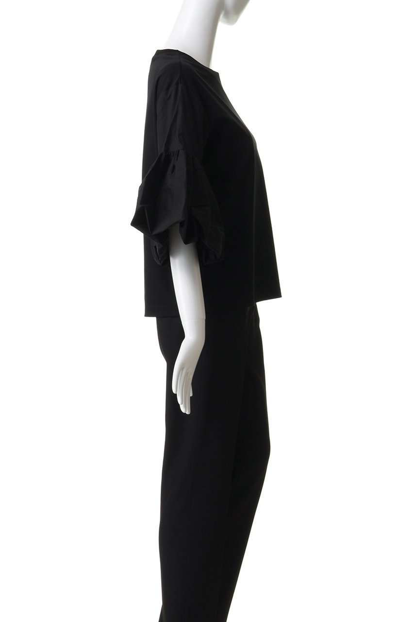 【アダワス/ADAWAS】のコットン ジャージー Tシャツ 人気、トレンドファッション・服の通販 founy(ファニー) 　ファッション　Fashion　レディースファッション　Fashion for Women　トップス・カットソー　Cut & Sew Tops　シャツ・ブラウス・オフィスカジュアル　Elegant Blouses & Button-Ups　ロングTシャツ・Tシャツ　Longline T-Shirts & Tees　カットソー・ベーシックTシャツ　Cut-and-Sewn Tops / Stretch Tees & Basics　ショート　Short, Short Length　シルケット　Silket, Silky Cotton　スリーブ　Sleeve, Long Sleeve / Short Sleeve　タイプライター　Typewriter Fabric, Crisp Cotton　フレア　Flare, Flared　エレガント 上品　Elegant　ビジネス 仕事 通勤　Business / Work / Commuting　other-3|ID: prp329100004932773 ipo3291000000037024510