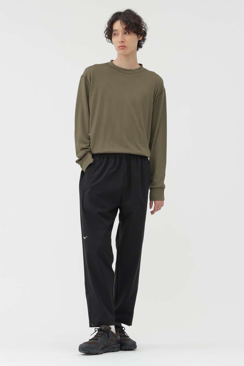 【その他のブランド/Other】のFINEGAUGE WASHABLE WOOL JERSEY TOP 人気、トレンドファッション・服の通販 founy(ファニー) 　ファッション　Fashion　レディースファッション　Fashion for Women　トップス・カットソー　Cut & Sew Tops　シャツ・ブラウス・オフィスカジュアル　Elegant Blouses & Button-Ups　ロングTシャツ・Tシャツ　Longline T-Shirts & Tees　カットソー・ベーシックTシャツ　Cut-and-Sewn Tops / Stretch Tees & Basics　コレクション　Collection, Seasonal Line　スリーブ　Sleeve, Long Sleeve / Short Sleeve　マーガレット　Marguerite, Daisy Pattern　ロング　Long, Long-Length　other-2|ID: prp329100004932777 ipo3291000000037024539