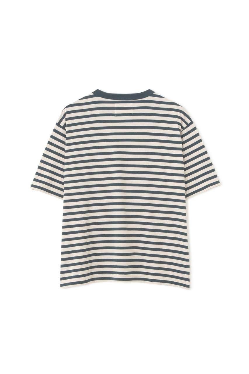 【その他のブランド/Other】のCOTTON LINEN STRIPE JERSEY TOP 人気、トレンドファッション・服の通販 founy(ファニー) 　ファッション　Fashion　レディースファッション　Fashion for Women　トップス・カットソー　Cut & Sew Tops　シャツ・ブラウス・オフィスカジュアル　Elegant Blouses & Button-Ups　ロングTシャツ・Tシャツ　Longline T-Shirts & Tees　カットソー・ベーシックTシャツ　Cut-and-Sewn Tops / Stretch Tees & Basics　ショート　Short, Short Length　ストライプ　Stripe, Striped Pattern　スリーブ　Sleeve, Long Sleeve / Short Sleeve　バランス　Balance, Style Balance　リネン　Linen, Linen Fabric　ワイド　Wide, Wide Fit　夏　Summer　other-5|ID: prp329100004932785 ipo3291000000037024647