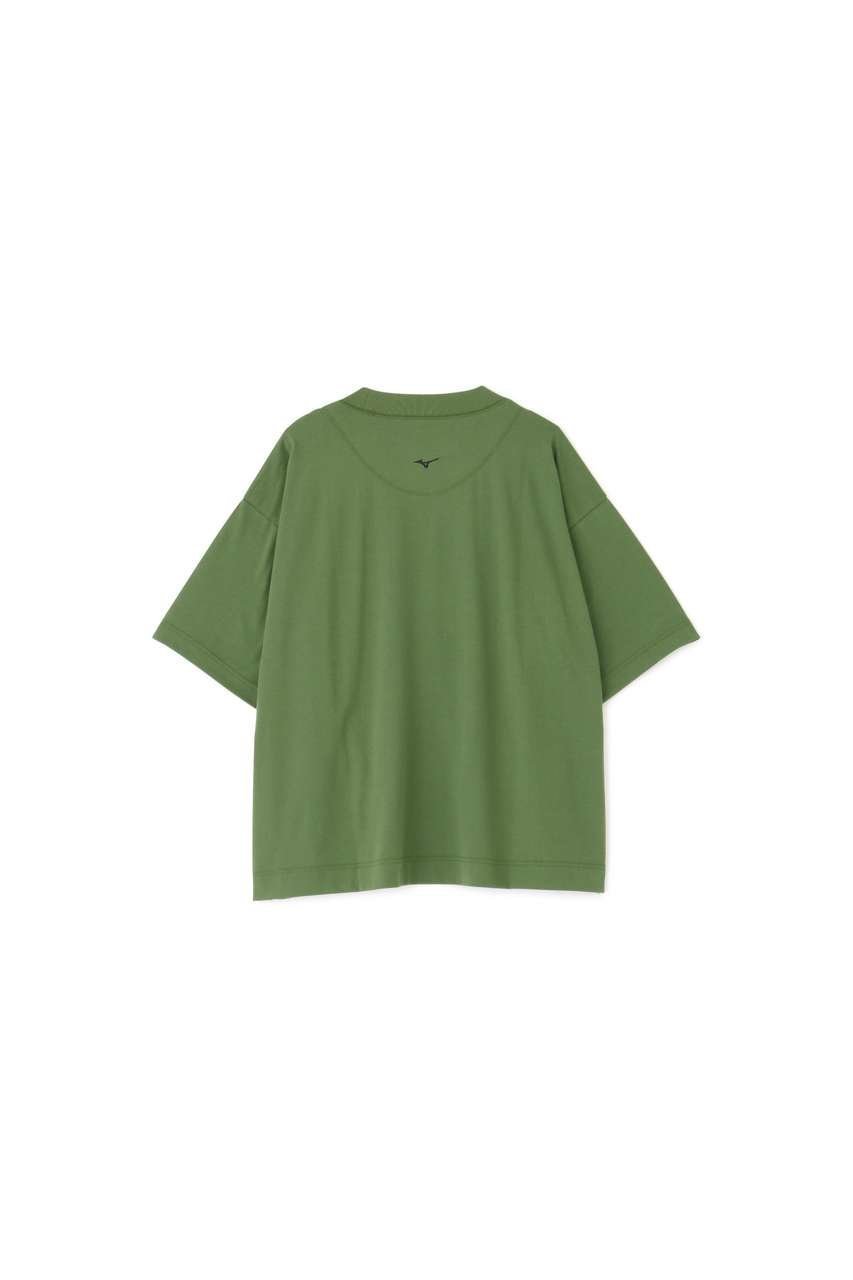 【その他のブランド/Other】のCOTTON POLYESTER JERSEY TOP 人気、トレンドファッション・服の通販 founy(ファニー) 　ファッション　Fashion　レディースファッション　Fashion for Women　トップス・カットソー　Cut & Sew Tops　シャツ・ブラウス・オフィスカジュアル　Elegant Blouses & Button-Ups　ロングTシャツ・Tシャツ　Longline T-Shirts & Tees　カットソー・ベーシックTシャツ　Cut-and-Sewn Tops / Stretch Tees & Basics　コレクション　Collection, Seasonal Line　ショルダー　Shoulder, Shoulder Strap　ショート　Short, Short Length　スリーブ　Sleeve, Long Sleeve / Short Sleeve　ドロップ　Drop Shoulder, Dropped Style　マーガレット　Marguerite, Daisy Pattern　ワイド　Wide, Wide Fit　other-5|ID: prp329100004932787 ipo3291000000037024684