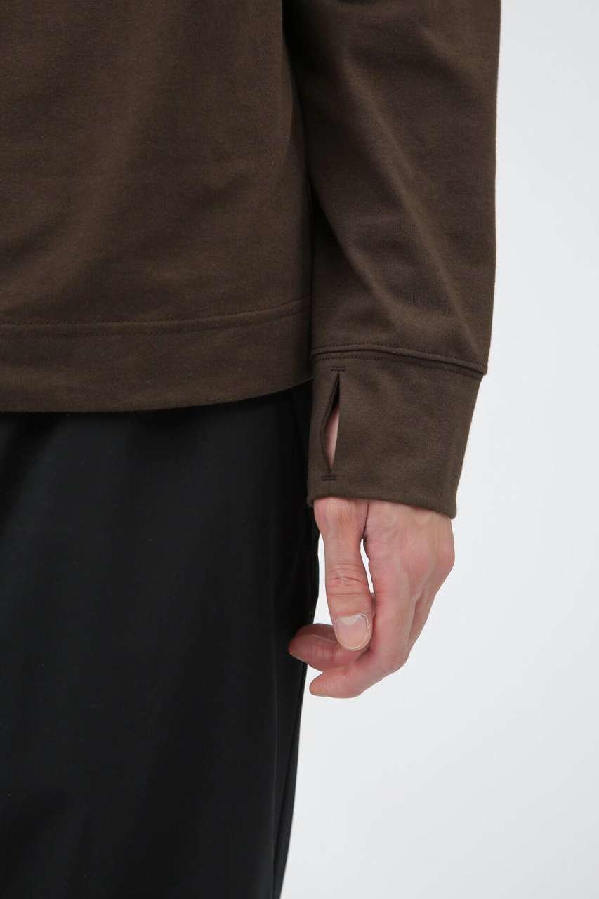 【マーガレット ハウエル/MARGARET HOWELL / MEN】のCOTTON POLYESTER JERSEY 人気、トレンドファッション・服の通販 founy(ファニー) 　ファッション　Fashion　レディースファッション　Fashion for Women　トップス・カットソー　Cut & Sew Tops　シャツ・ブラウス・オフィスカジュアル　Elegant Blouses & Button-Ups　ロングTシャツ・Tシャツ　Longline T-Shirts & Tees　カットソー・ベーシックTシャツ　Cut-and-Sewn Tops / Stretch Tees & Basics　コレクション　Collection, Seasonal Line　スリーブ　Sleeve, Long Sleeve / Short Sleeve　マーガレット　Marguerite, Daisy Pattern　ミックス　Mix, Mixed Style　ロング　Long, Long-Length　防寒　Cold Protection, Winter-Ready　other-5|ID: prp329100004932791 ipo3291000000037024710