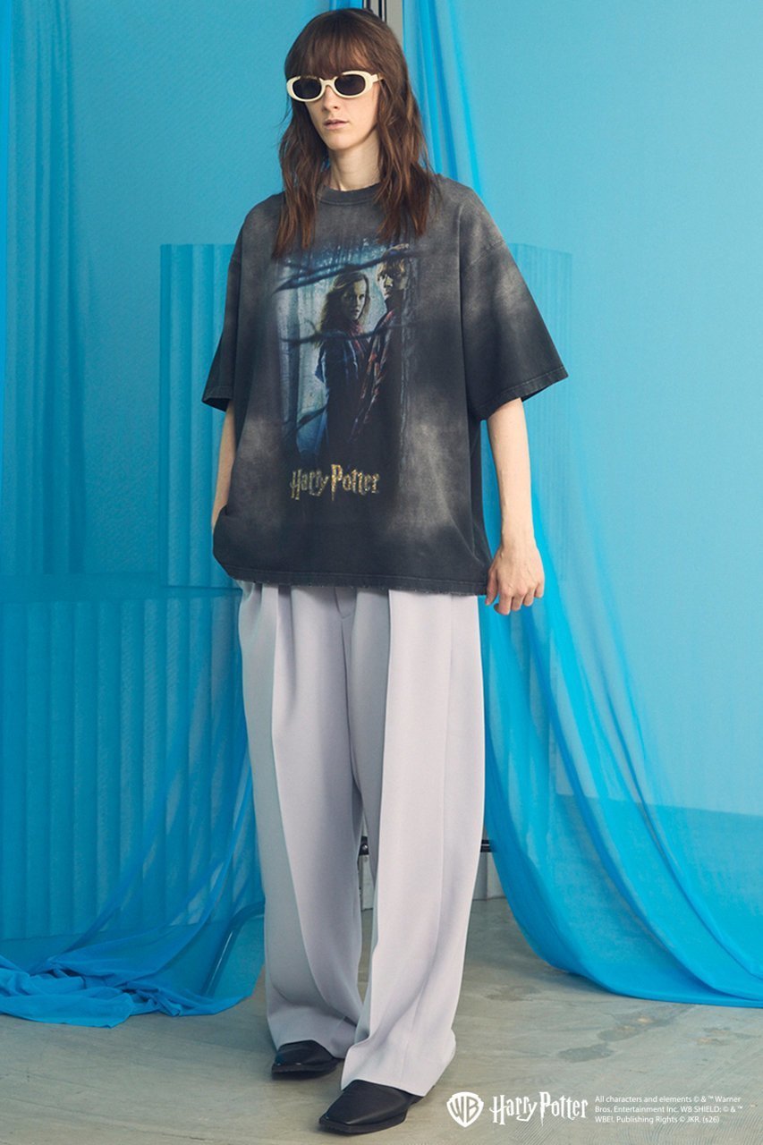 【メゾンスペシャル/MAISON SPECIAL】の【UNISEX】【MOVIE SERIES】「Harry Potter」 Prime-Over Short Sleeve T-shirt/「ハリーポッター」プライムオーバーショートスリーブTシャツ 人気、トレンドファッション・服の通販 founy(ファニー) 　ファッション　Fashion　レディースファッション　Fashion for Women　トップス・カットソー　Cut & Sew Tops　シャツ・ブラウス・オフィスカジュアル　Elegant Blouses & Button-Ups　ロングTシャツ・Tシャツ　Longline T-Shirts & Tees　カットソー・ベーシックTシャツ　Cut-and-Sewn Tops / Stretch Tees & Basics　インナー　Innerwear　ヴィンテージ　Vintage Style　キャラクター　Character, Licensed Characters　グラフィック　Graphic, Graphic Design　ショルダー　Shoulder, Shoulder Strap　ショート　Short, Short Length　シンプル　Simple, Minimal　スリーブ　Sleeve, Long Sleeve / Short Sleeve　ドロップ　Drop Shoulder, Dropped Style　人気　Popular, Best Seller　バランス　Balance, Style Balance　パターン　Pattern, Design Print　フィット　Fit, Slim Fit　ブリーチ　Bleach, Washed Finish　プリント　Print, Printed Pattern　モダン　Modern, Contemporary　ユニセックス　Unisex, Genderless　other-3|ID: prp329100004932794 ipo3291000000037024753