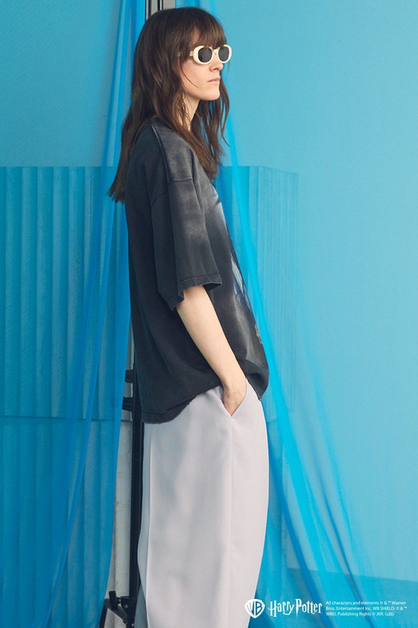 【メゾンスペシャル/MAISON SPECIAL】の【UNISEX】【MOVIE SERIES】「Harry Potter」 Prime-Over Short Sleeve T-shirt/「ハリーポッター」プライムオーバーショートスリーブTシャツ 人気、トレンドファッション・服の通販 founy(ファニー) 　ファッション　Fashion　レディースファッション　Fashion for Women　トップス・カットソー　Cut & Sew Tops　シャツ・ブラウス・オフィスカジュアル　Elegant Blouses & Button-Ups　ロングTシャツ・Tシャツ　Longline T-Shirts & Tees　カットソー・ベーシックTシャツ　Cut-and-Sewn Tops / Stretch Tees & Basics　インナー　Innerwear　ヴィンテージ　Vintage Style　キャラクター　Character, Licensed Characters　グラフィック　Graphic, Graphic Design　ショルダー　Shoulder, Shoulder Strap　ショート　Short, Short Length　シンプル　Simple, Minimal　スリーブ　Sleeve, Long Sleeve / Short Sleeve　ドロップ　Drop Shoulder, Dropped Style　人気　Popular, Best Seller　バランス　Balance, Style Balance　パターン　Pattern, Design Print　フィット　Fit, Slim Fit　ブリーチ　Bleach, Washed Finish　プリント　Print, Printed Pattern　モダン　Modern, Contemporary　ユニセックス　Unisex, Genderless　other-5|ID: prp329100004932794 ipo3291000000037024755