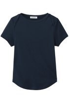 【マディソンブルー/MADISONBLUE】のEMBROIDERED TRIM BOAT NECK TEE S/COTTON ボートネックTシャツ 人気、トレンドファッション・服の通販 founy(ファニー) ファッション Fashion レディースファッション Fashion for Women トップス・カットソー Cut & Sew Tops シャツ・ブラウス・オフィスカジュアル Elegant Blouses & Button-Ups ロングTシャツ・Tシャツ Longline T-Shirts & Tees カットソー・ベーシックTシャツ Cut-and-Sewn Tops / Stretch Tees & Basics おすすめ Recommended / Our Picks ショート Short, Short Length スリーブ Sleeve, Long Sleeve / Short Sleeve フレア Flare, Flared ボトム Bottoms, Lower Wear モチーフ Motif, Design Theme エレガント 上品 Elegant 再入荷 Restock / Back in Stock 半袖 Short Sleeve, Half Sleeve thumbnail ネイビー|ID: prp329100004932815 ipo3291000000037024927