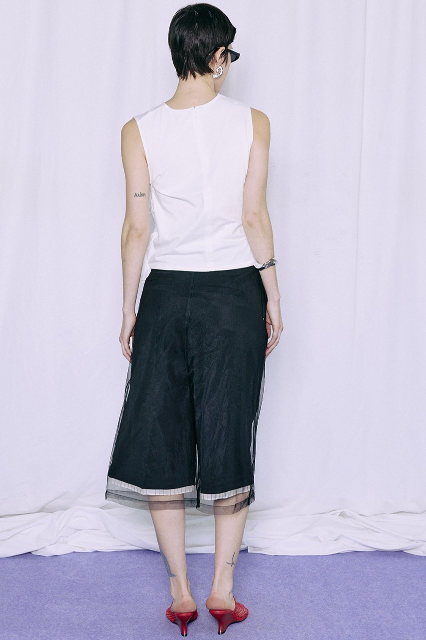 【メゾンスペシャル/MAISON SPECIAL】のKnot Sleeveless T-Shirt/ノットノースリーブTEE 人気、トレンドファッション・服の通販 founy(ファニー) 　ファッション　Fashion　レディースファッション　Fashion for Women　トップス・カットソー　Cut & Sew Tops　キャミソール&ノースリーブ　Camisoles & Sleeveless Tops　シャツ・ブラウス・オフィスカジュアル　Elegant Blouses & Button-Ups　ロングTシャツ・Tシャツ　Longline T-Shirts & Tees　カットソー・ベーシックTシャツ　Cut-and-Sewn Tops / Stretch Tees & Basics　ショート　Short, Short Length　シンプル　Simple, Minimal　スリーブ　Sleeve, Long Sleeve / Short Sleeve　タンク　Tank Top, Sleeveless Top　ノースリーブ　Sleeveless, No-Sleeve　バランス　Balance, Style Balance　リボン　Ribbon, Bow　新作・新入荷　New Arrivals / New In　other-7|ID: prp329100004932824 ipo3291000000037025007