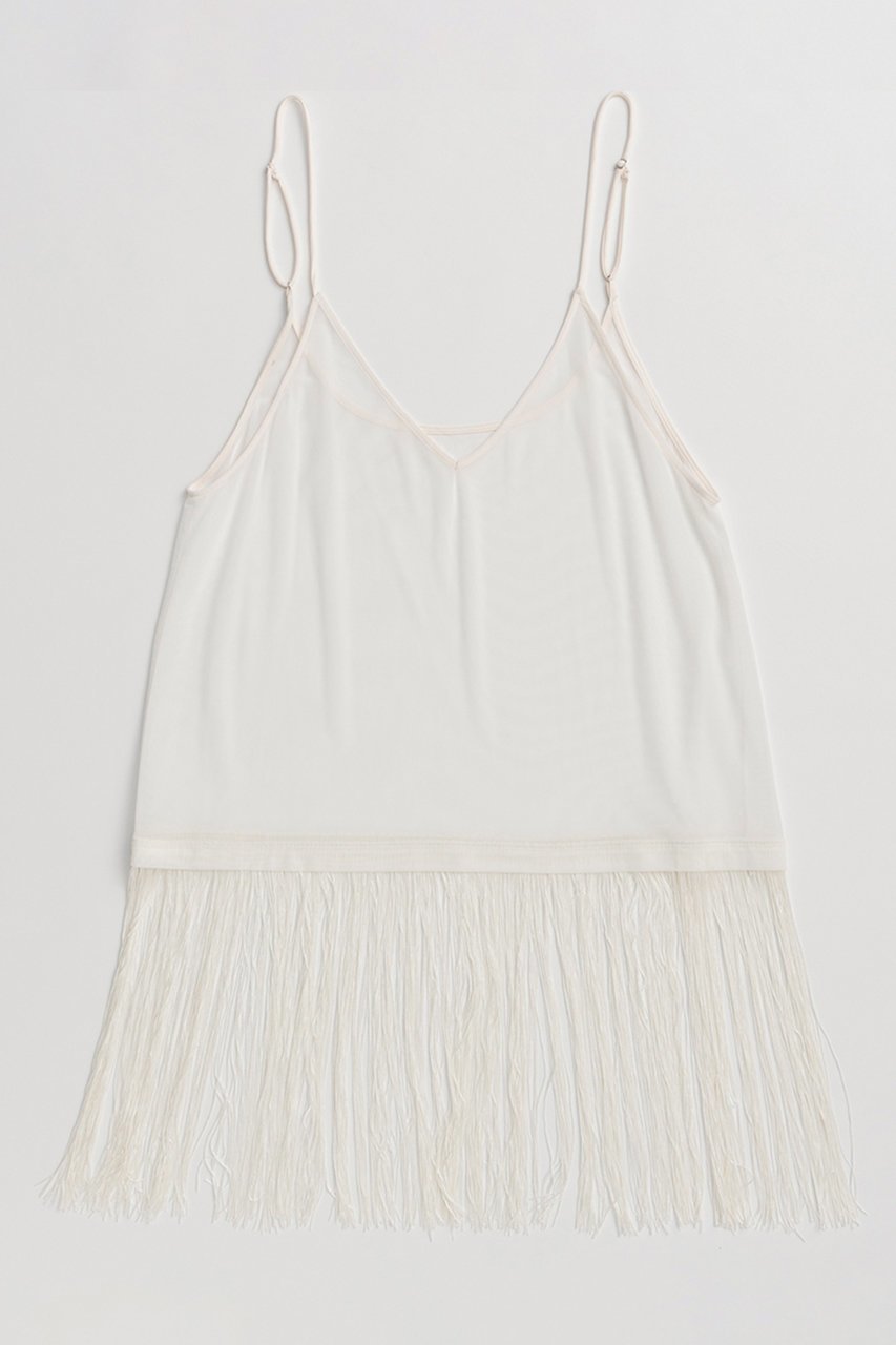 【メゾンスペシャル/MAISON SPECIAL】のFringe Cupra Jersey T-Shirt/フリンジキュプラジャージTシャツ 人気、トレンドファッション・服の通販 founy(ファニー) 　ファッション　Fashion　レディースファッション　Fashion for Women　トップス・カットソー　Cut & Sew Tops　シャツ・ブラウス・オフィスカジュアル　Elegant Blouses & Button-Ups　ロングTシャツ・Tシャツ　Longline T-Shirts & Tees　カットソー・ベーシックTシャツ　Cut-and-Sewn Tops / Stretch Tees & Basics　インナー　Innerwear　ヴィンテージ　Vintage Style　秋　Autumn　カットソー　Cut and Sewn Top　キャミソール　Camisole, Spaghetti Strap Top　キュプラ　Cupro, Eco Fabric　ショート　Short, Short Length　シンプル　Simple, Minimal　ジャケット　Jacket, Outerwear　スリーブ　Sleeve, Long Sleeve / Short Sleeve　ドレープ　Drape, Draping Fabric　ビッグ　Big, Oversized　フリンジ　Fringe, Tassel　メッシュ　Mesh, Net Fabric　リラックス　Relax, Relaxed Fit　ルーズ　Loose, Oversized　エレガント 上品　Elegant　新作・新入荷　New Arrivals / New In　other-6|ID: prp329100004932826 ipo3291000000037025028