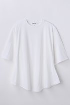 【エンフォルド/ENFOLD】のPEPLUM LOOSE T-SHIRT 人気、トレンドファッション・服の通販 founy(ファニー) ファッション Fashion レディースファッション Fashion for Women トップス・カットソー Cut & Sew Tops シャツ・ブラウス・オフィスカジュアル Elegant Blouses & Button-Ups ロングTシャツ・Tシャツ Longline T-Shirts & Tees カットソー・ベーシックTシャツ Cut-and-Sewn Tops / Stretch Tees & Basics ショート Short, Short Length シルケット Silket, Silky Cotton スリーブ Sleeve, Long Sleeve / Short Sleeve フォルム Silhouette, Form ペプラム Peplum, Flared Hem ルーズ Loose, Oversized ワイド Wide, Wide Fit エレガント 上品 Elegant 再入荷 Restock / Back in Stock thumbnail ホワイト|ID: prp329100004932828 ipo3291000000037025041